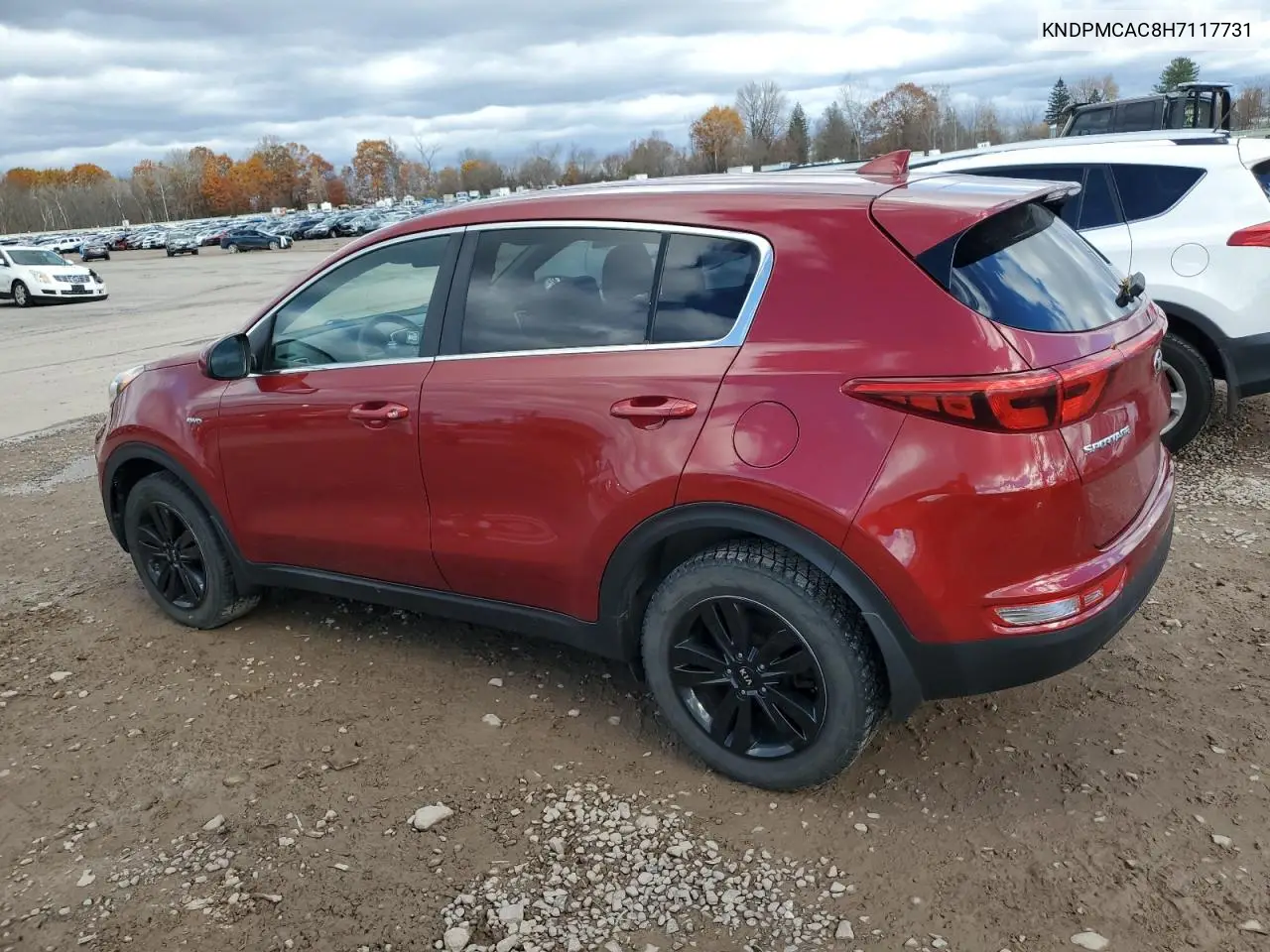 KNDPMCAC8H7117731 2017 Kia Sportage Lx