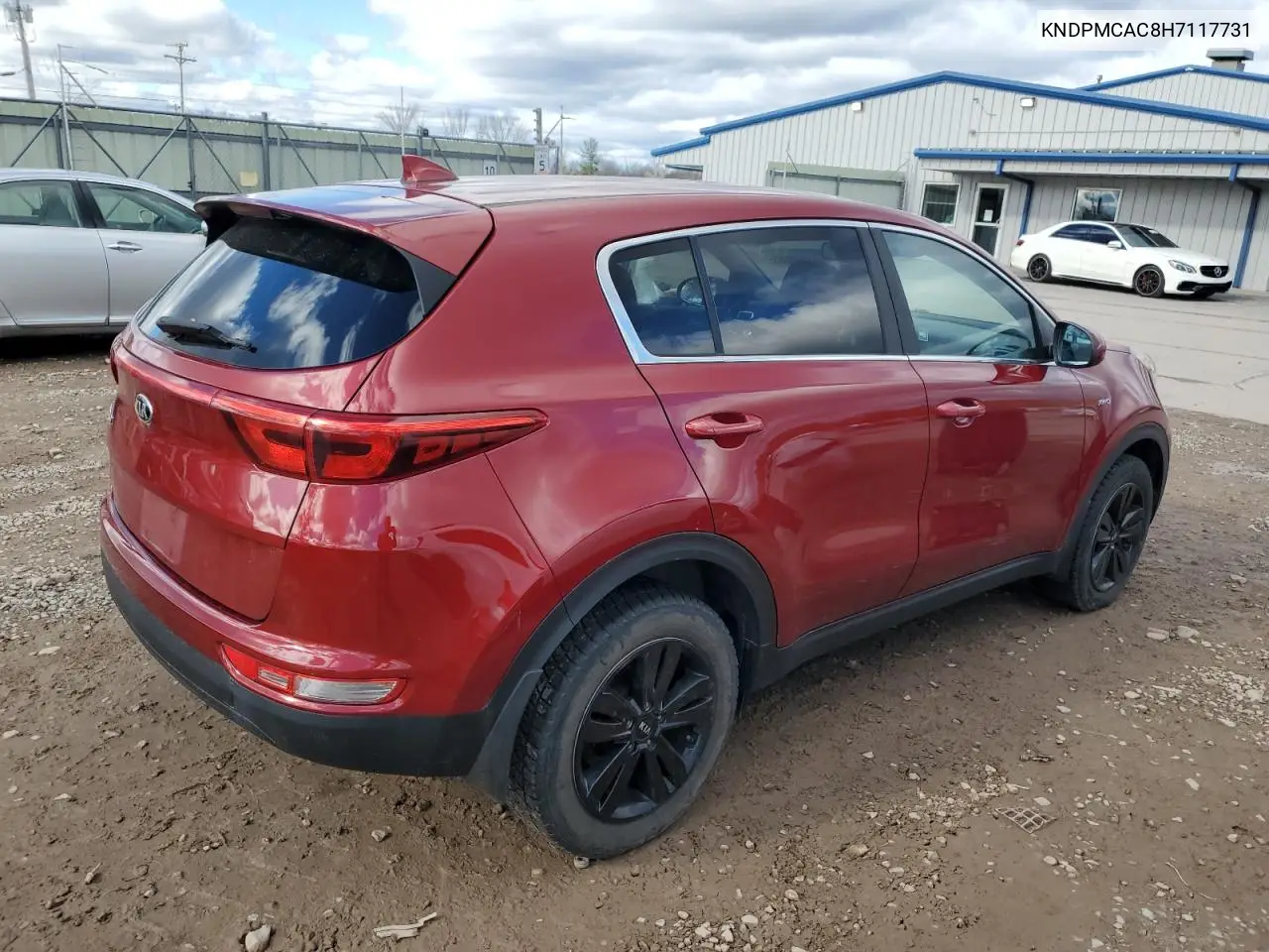 KNDPMCAC8H7117731 2017 Kia Sportage Lx