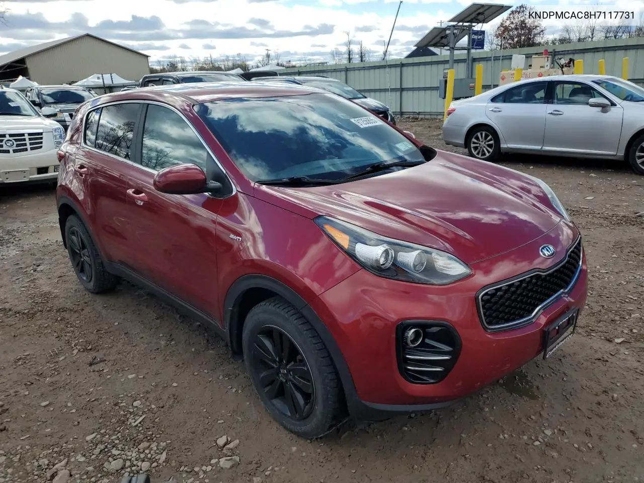 KNDPMCAC8H7117731 2017 Kia Sportage Lx