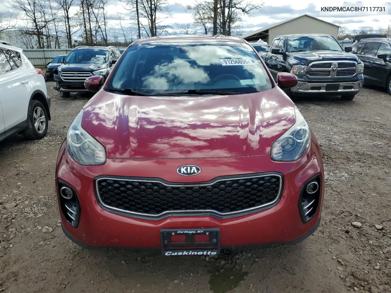 KNDPMCAC8H7117731 2017 Kia Sportage Lx