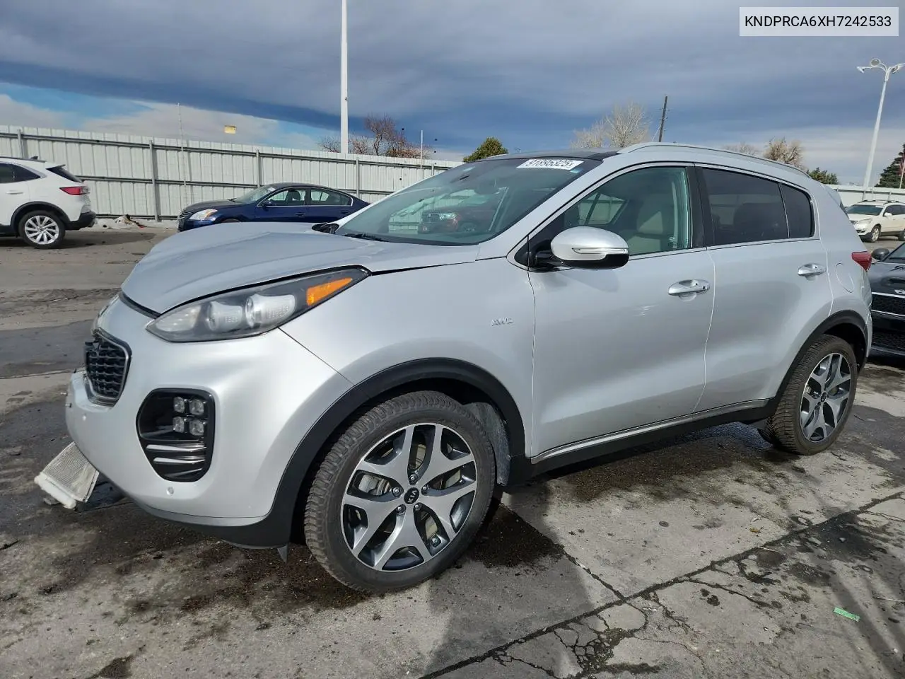 KNDPRCA6XH7242533 2017 Kia Sportage Sx
