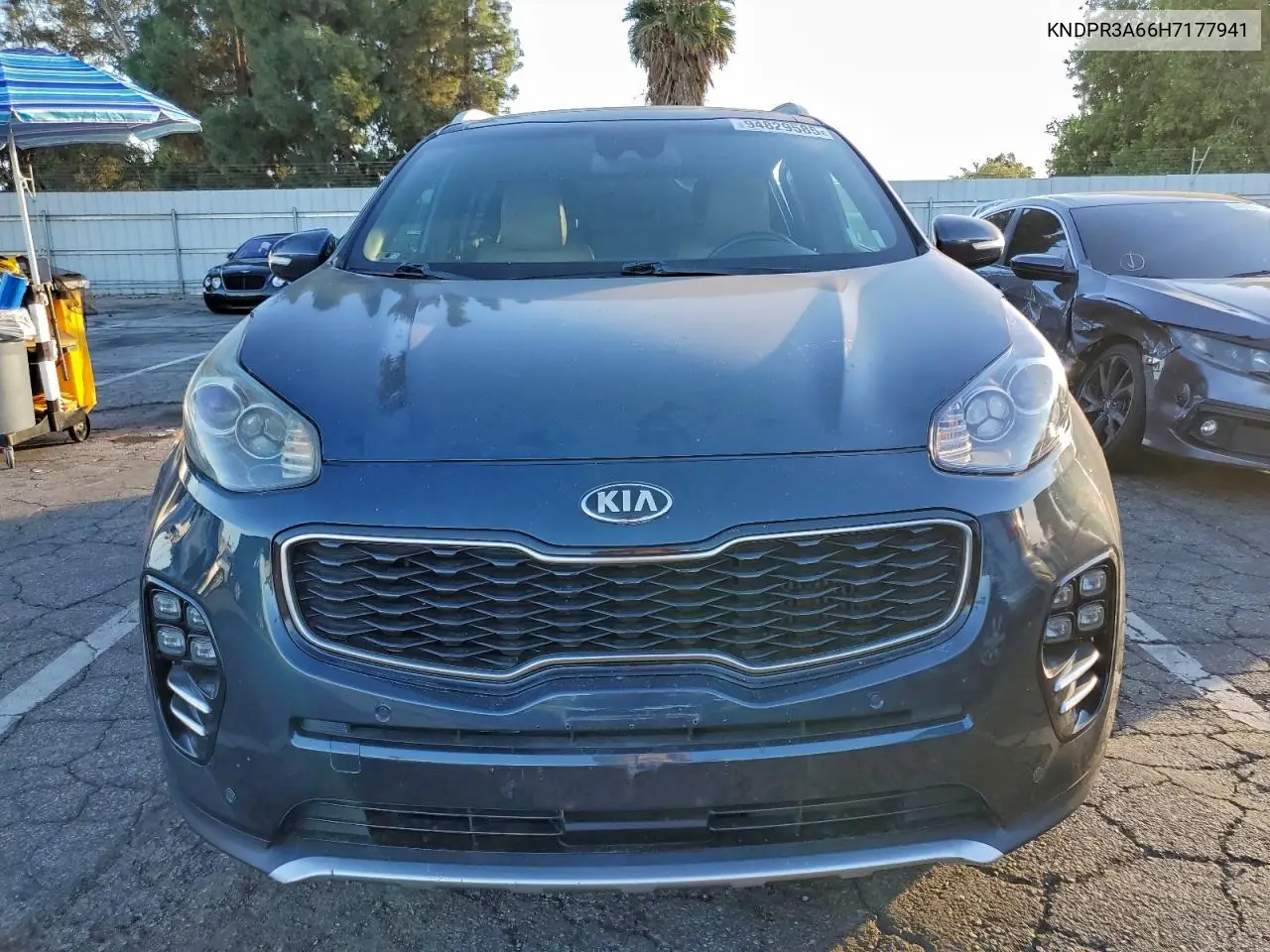 KNDPR3A66H7177941 2017 Kia Sportage Sx