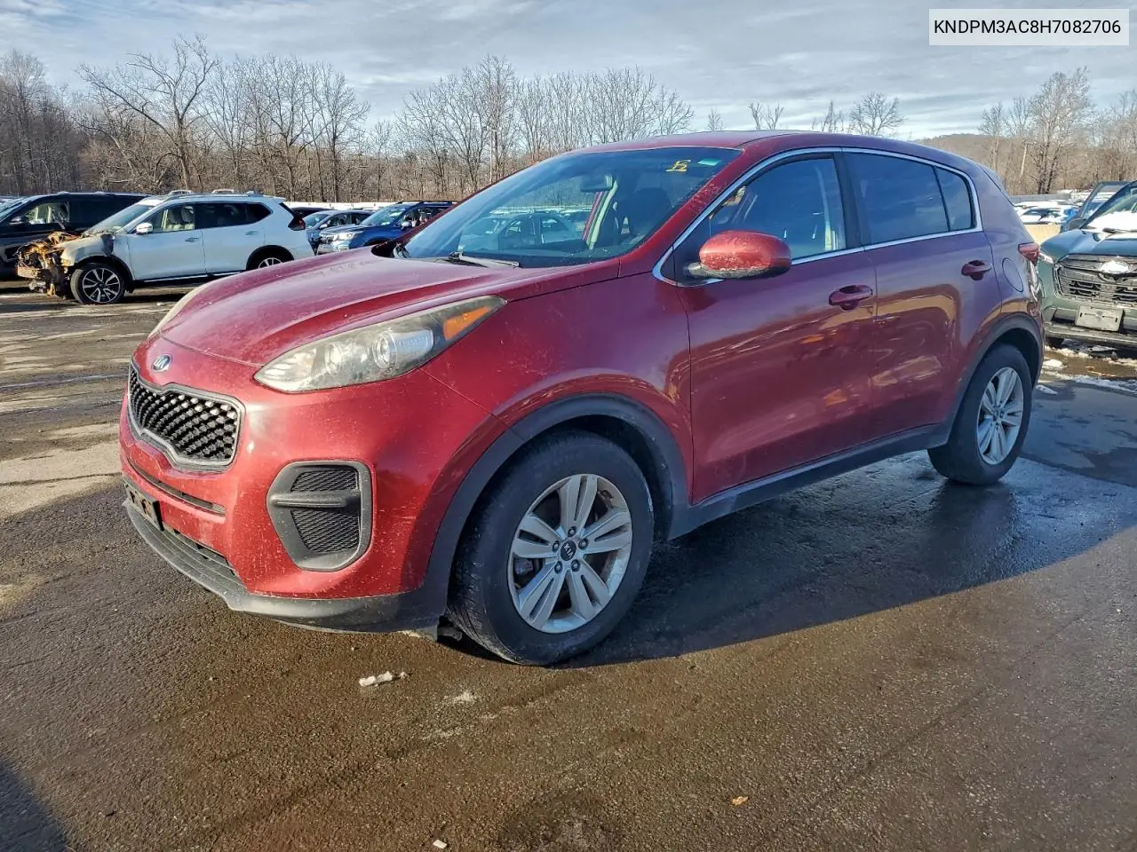 KNDPM3AC8H7082706 2017 Kia Sportage Lx