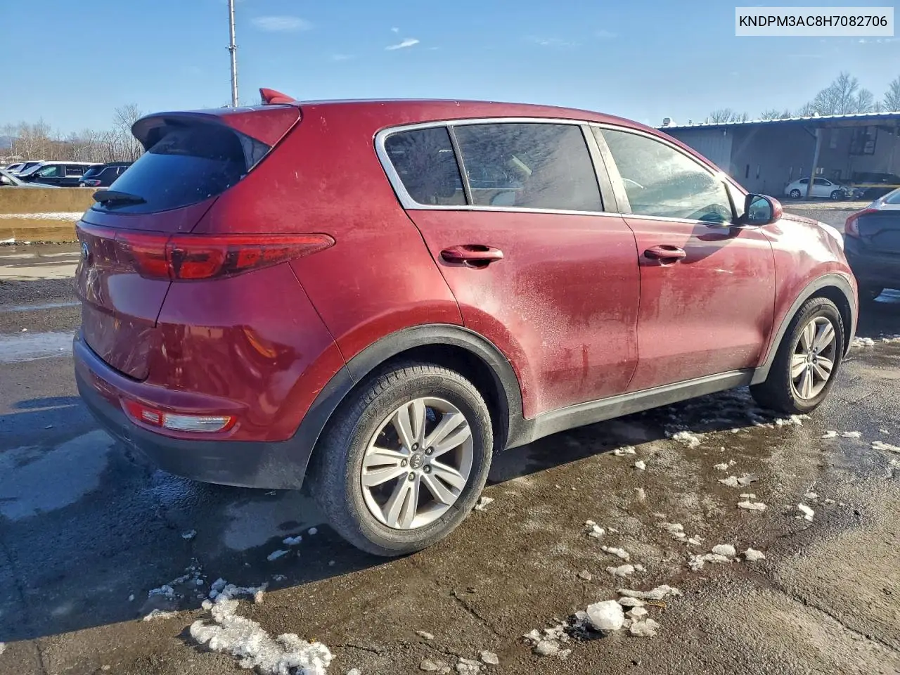 KNDPM3AC8H7082706 2017 Kia Sportage Lx
