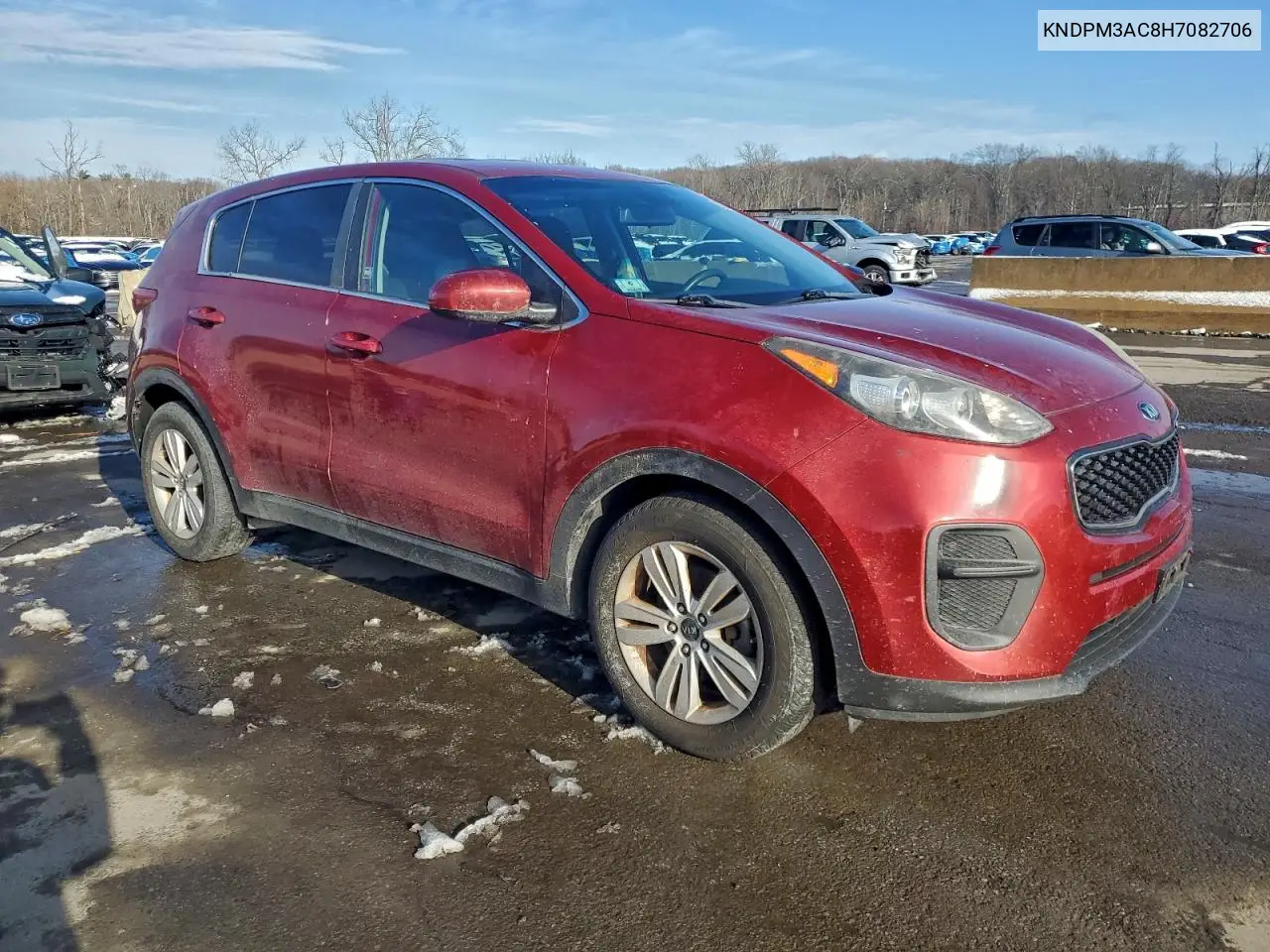 KNDPM3AC8H7082706 2017 Kia Sportage Lx