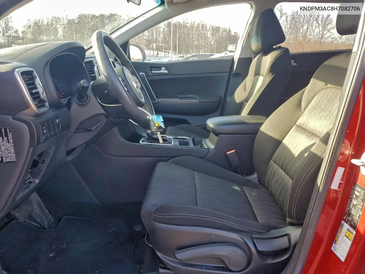 KNDPM3AC8H7082706 2017 Kia Sportage Lx