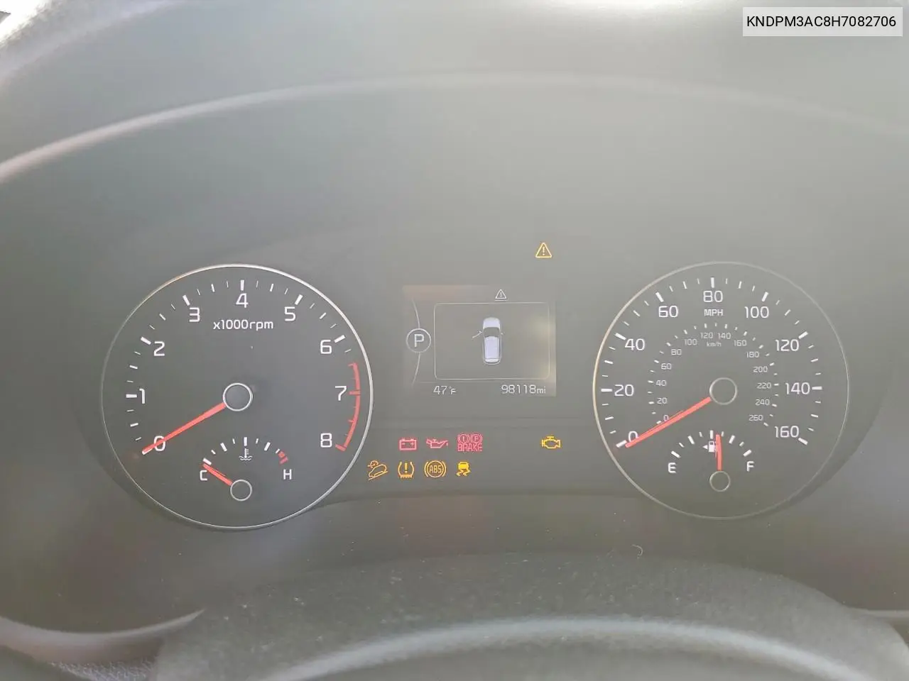 KNDPM3AC8H7082706 2017 Kia Sportage Lx