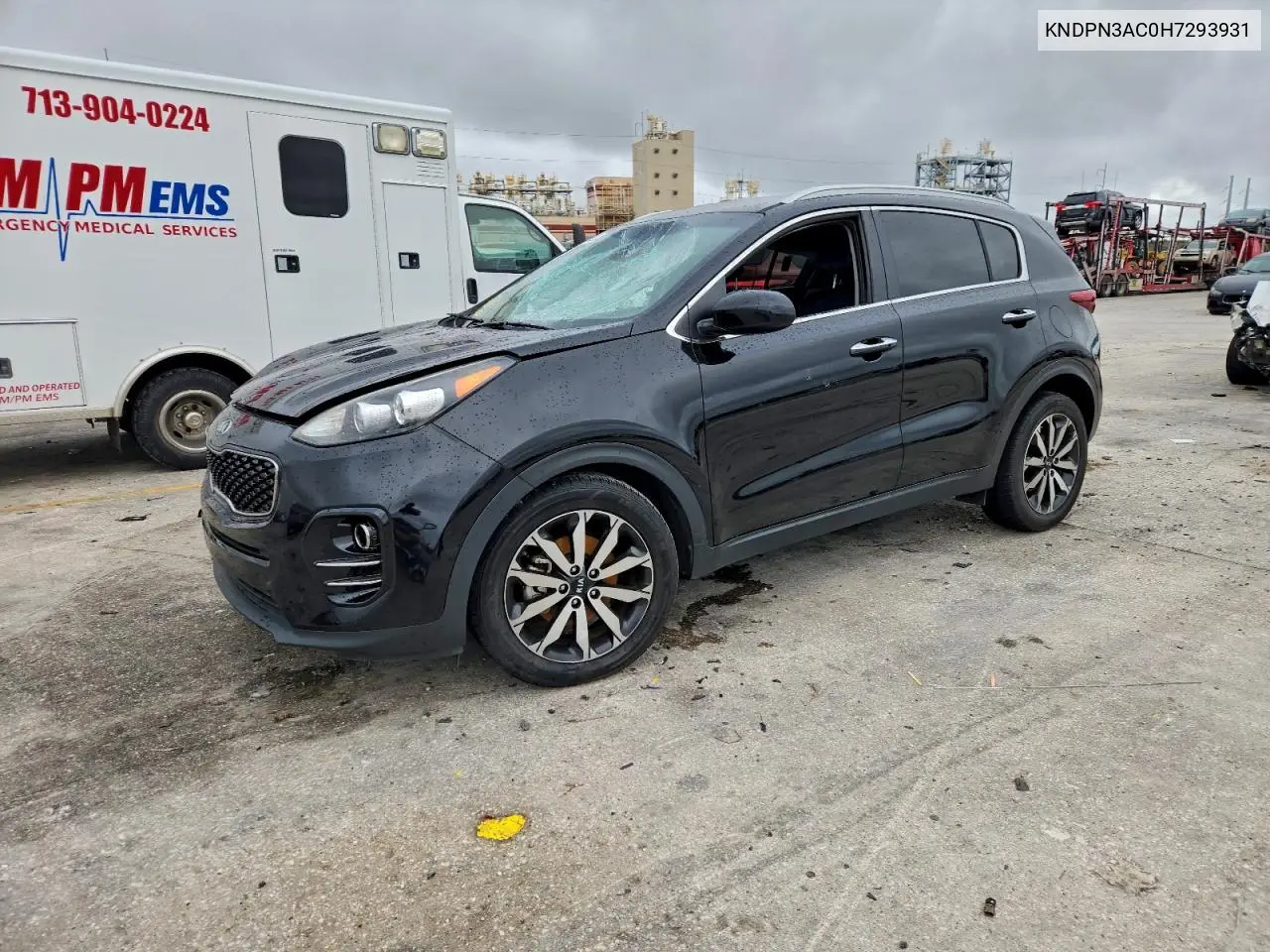 KNDPN3AC0H7293931 2017 Kia Sportage Ex