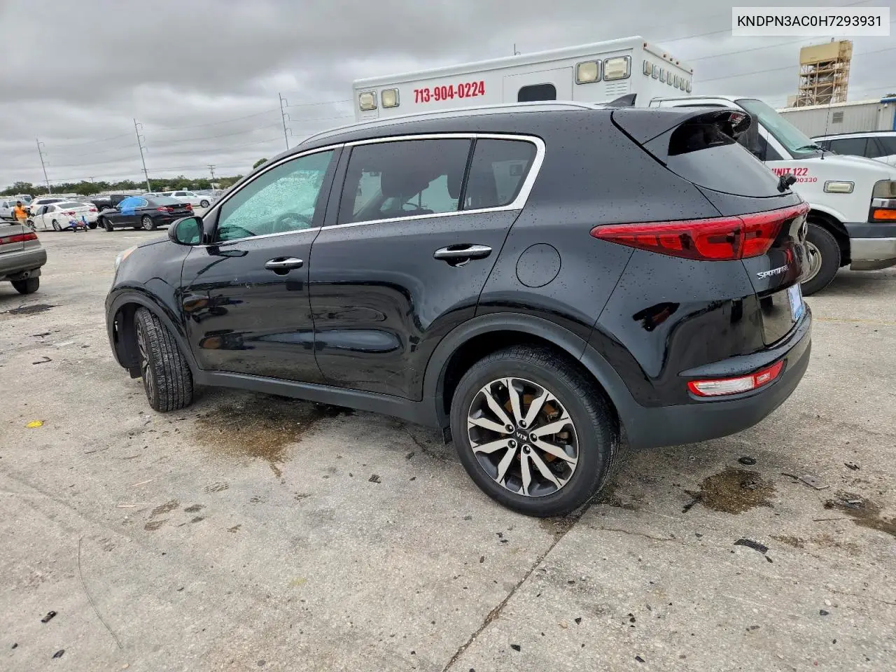 KNDPN3AC0H7293931 2017 Kia Sportage Ex