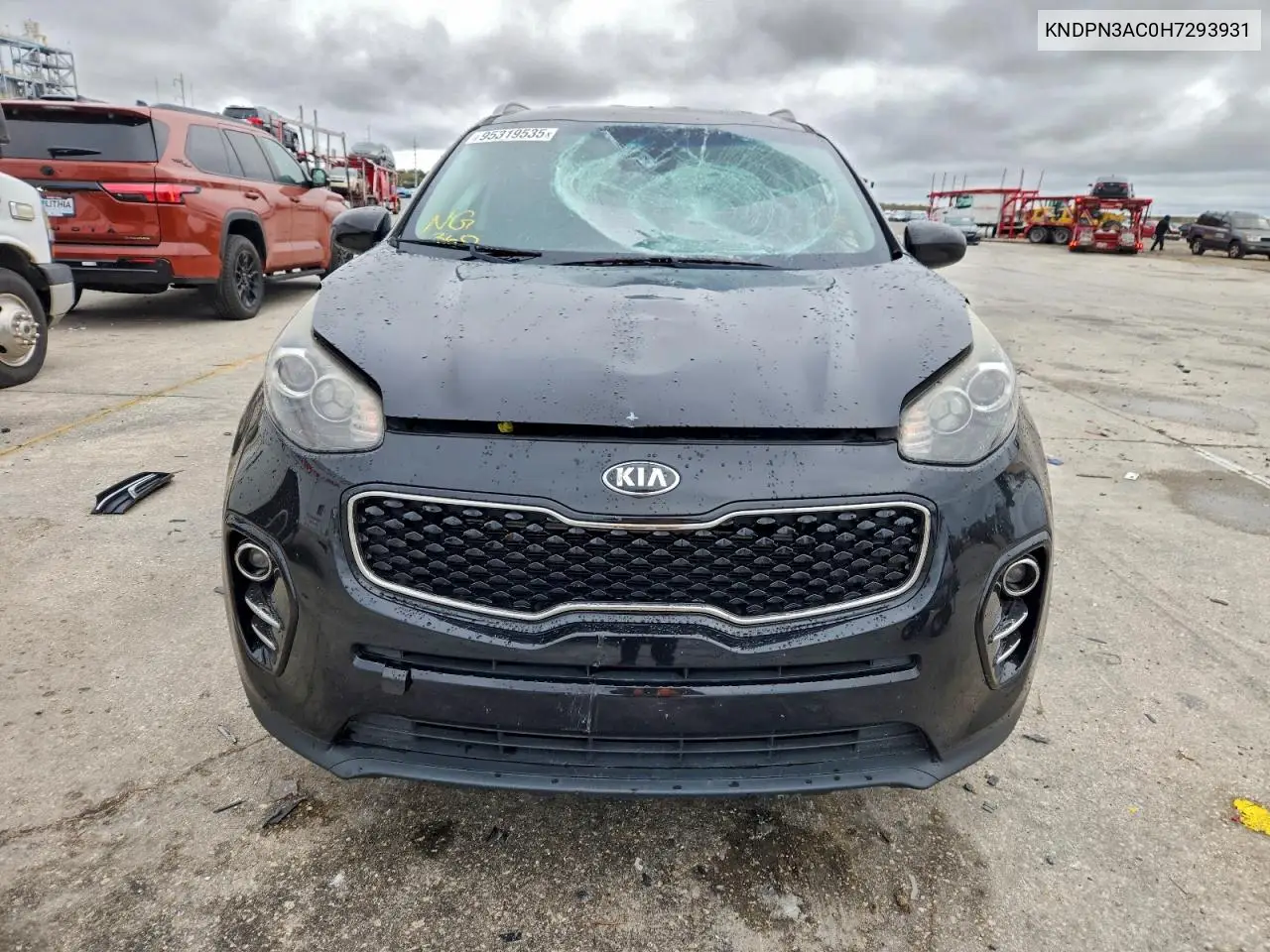 KNDPN3AC0H7293931 2017 Kia Sportage Ex