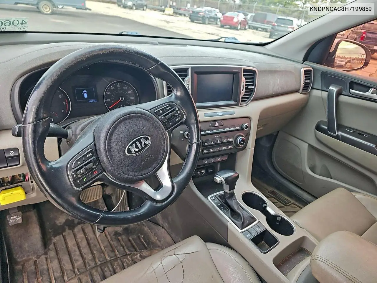 KNDPNCAC8H7199859 2017 Kia Sportage Ex
