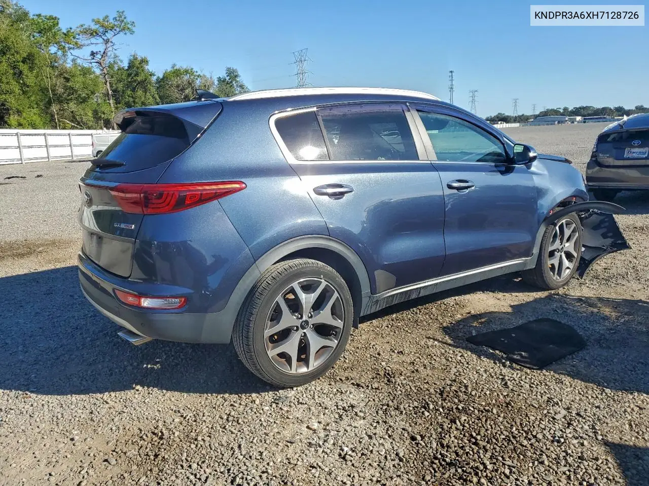 KNDPR3A6XH7128726 2017 Kia Sportage Sx