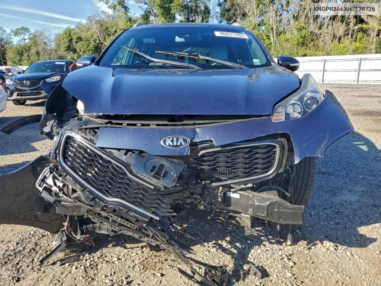 KNDPR3A6XH7128726 2017 Kia Sportage Sx