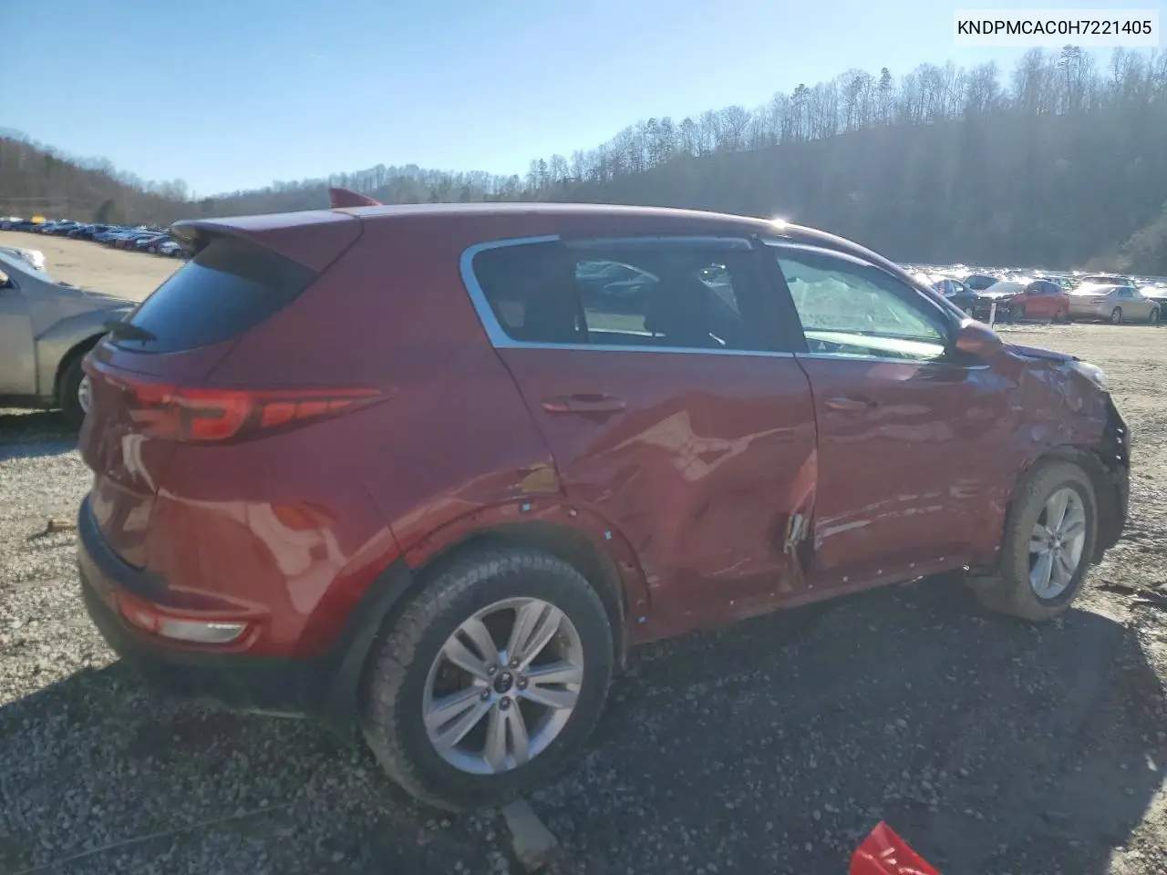 KNDPMCAC0H7221405 2017 Kia Sportage Lx