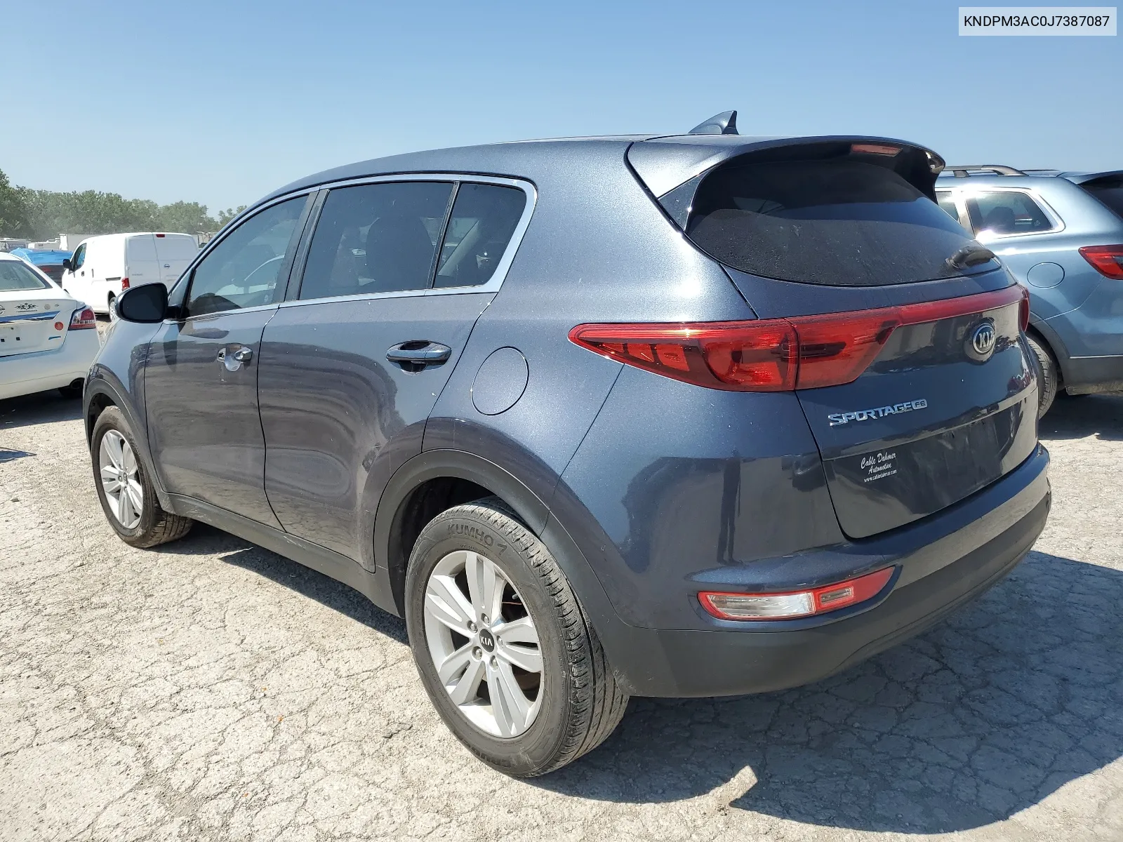 KNDPM3AC0J7387087 2018 Kia Sportage Lx