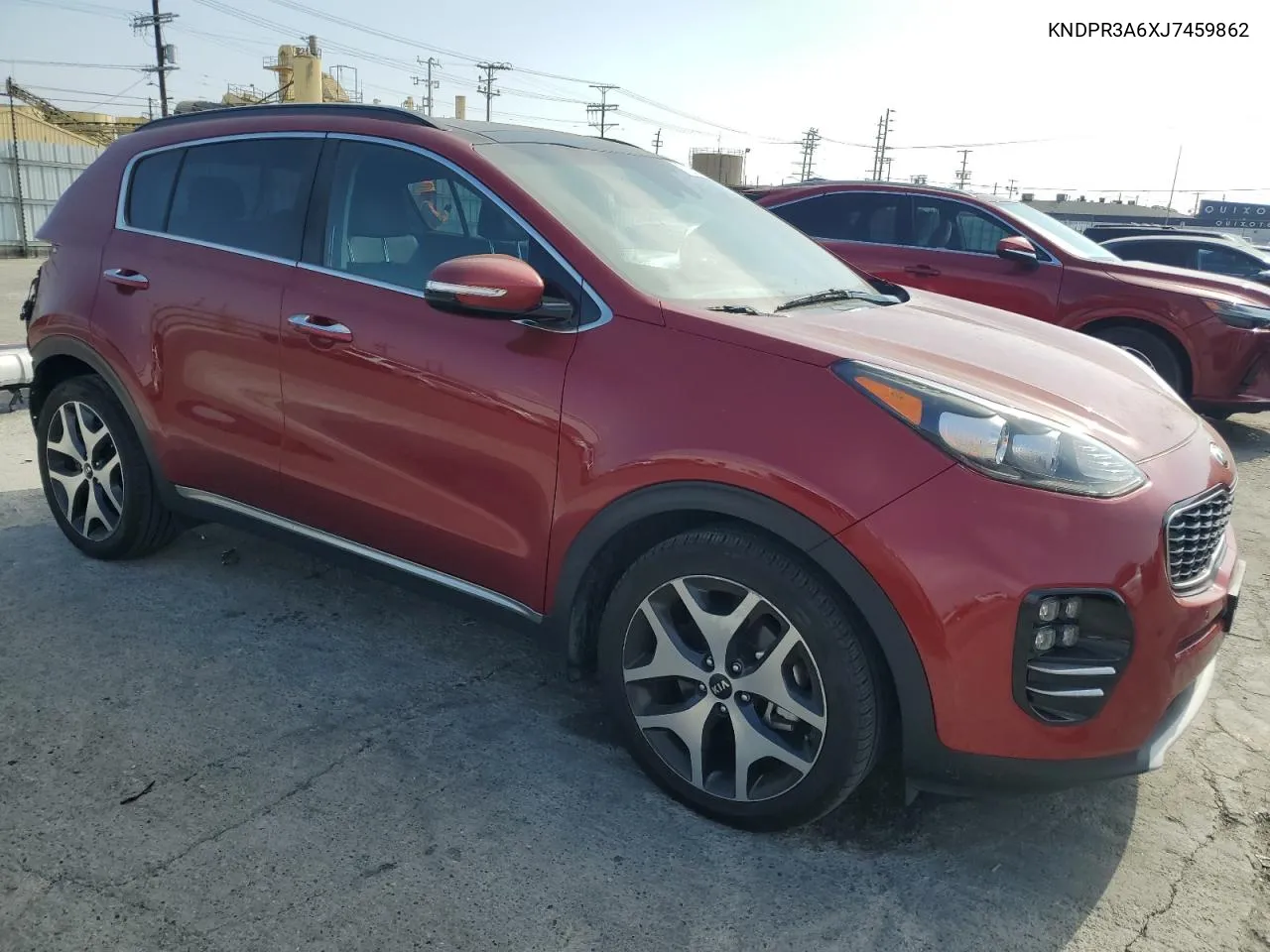 2018 Kia Sportage Sx VIN: KNDPR3A6XJ7459862 Lot: 71257524