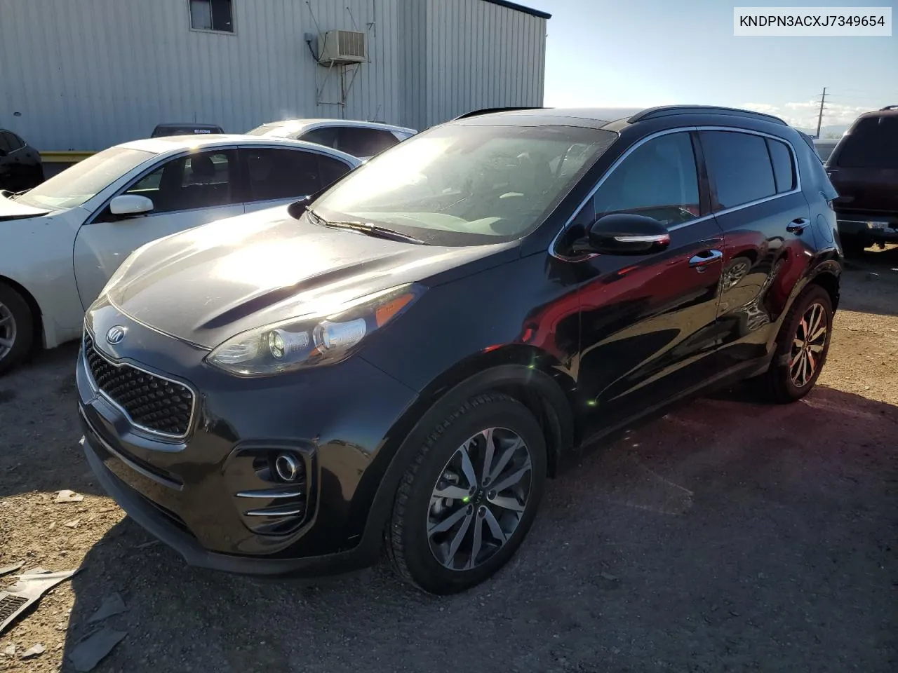 KNDPN3ACXJ7349654 2018 Kia Sportage Ex