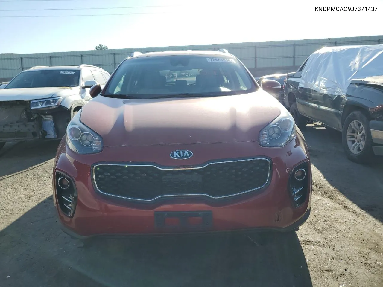 KNDPMCAC9J7371437 2018 Kia Sportage Lx