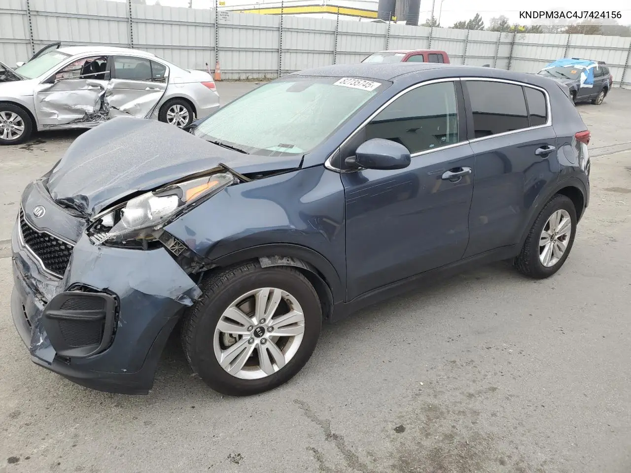 KNDPM3AC4J7424156 2018 Kia Sportage Lx