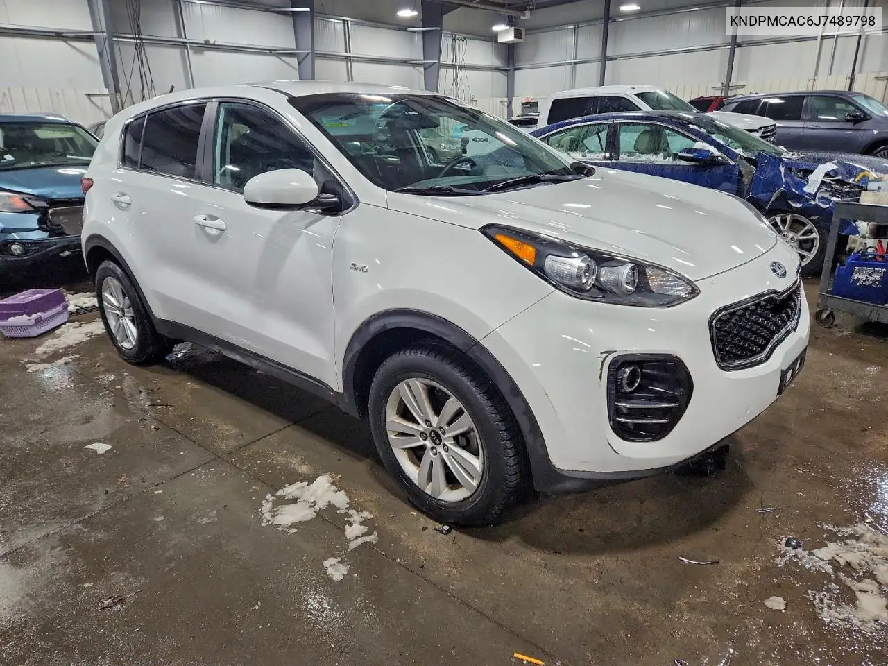 KNDPMCAC6J7489798 2018 Kia Sportage Lx