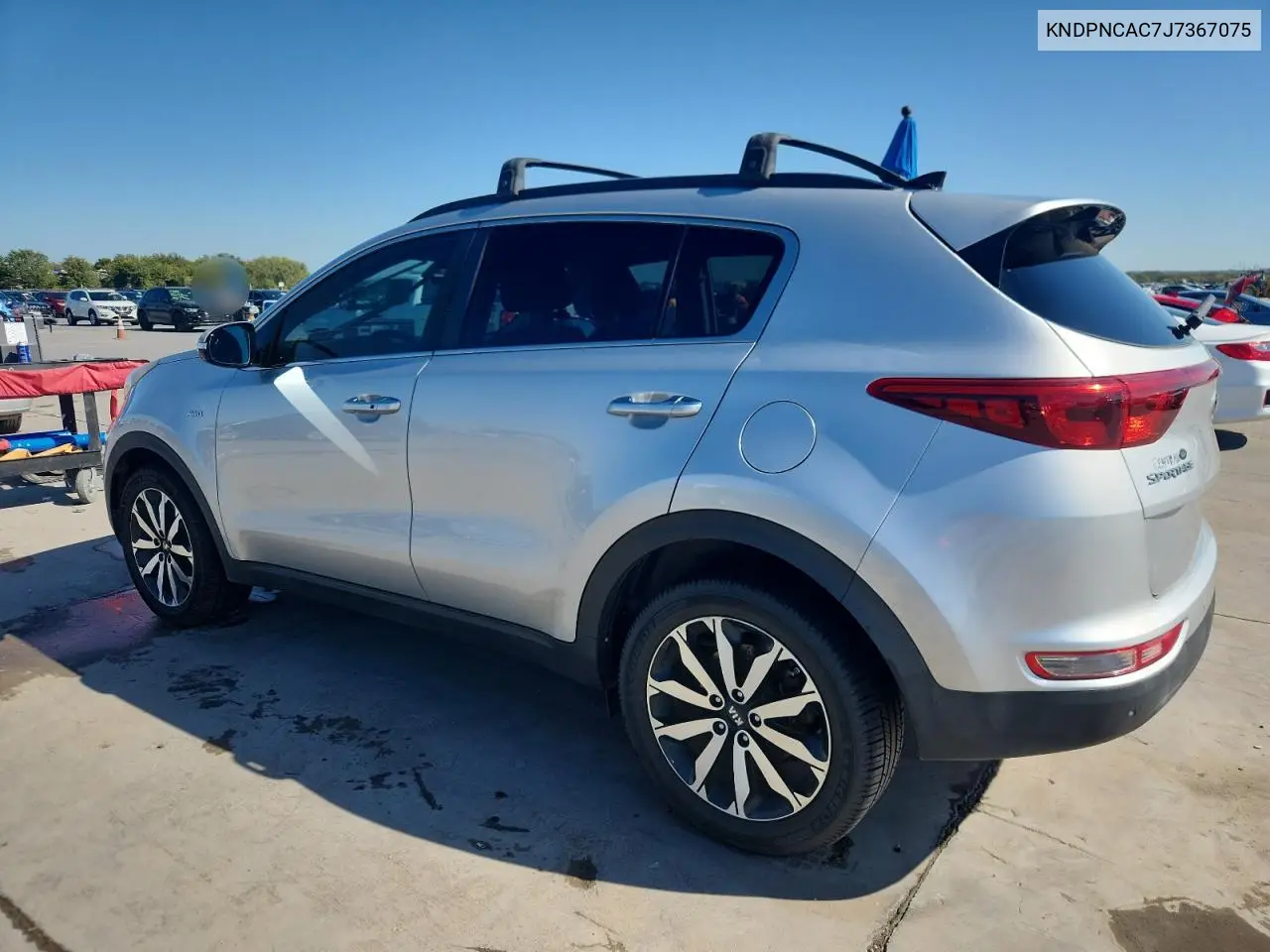 KNDPNCAC7J7367075 2018 Kia Sportage Ex