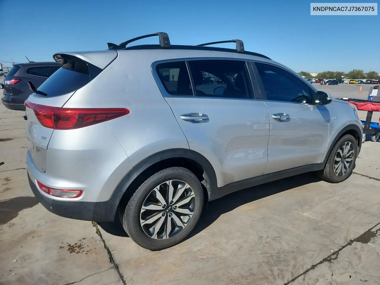 KNDPNCAC7J7367075 2018 Kia Sportage Ex