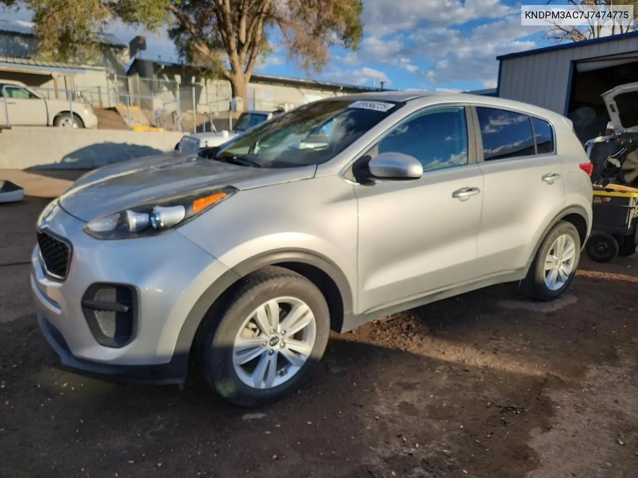 KNDPM3AC7J7474775 2018 Kia Sportage Lx