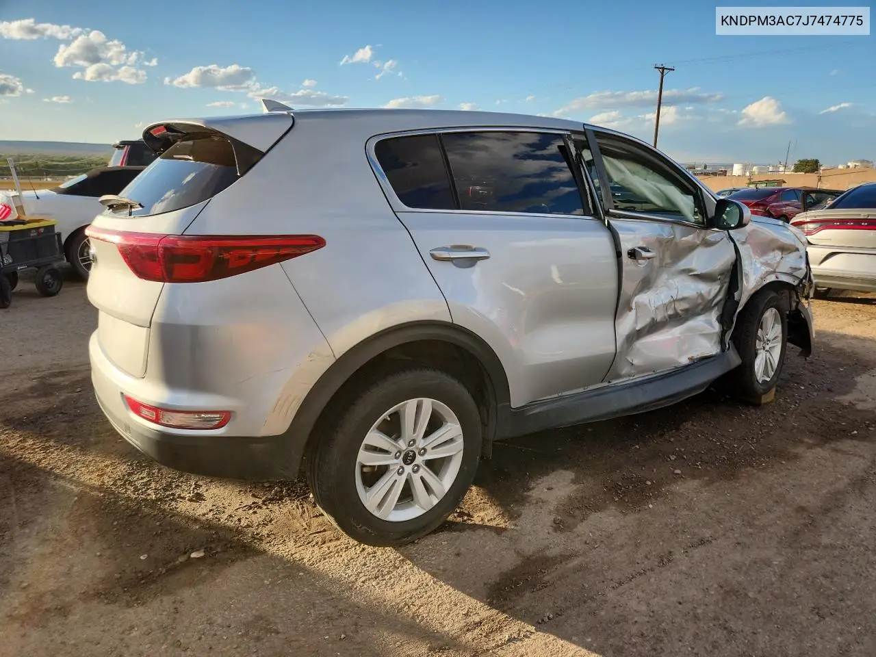 KNDPM3AC7J7474775 2018 Kia Sportage Lx