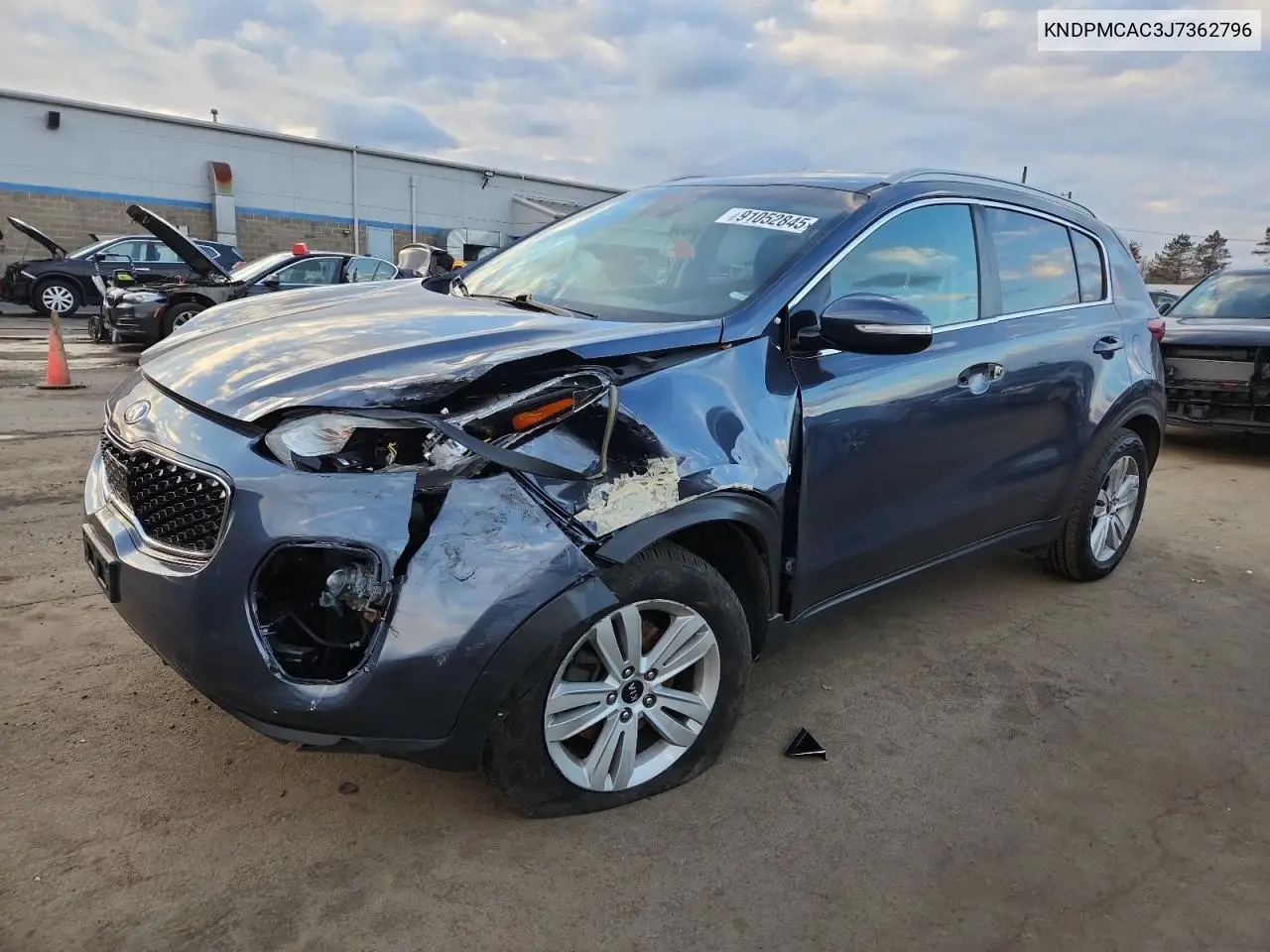 KNDPMCAC3J7362796 2018 Kia Sportage Lx