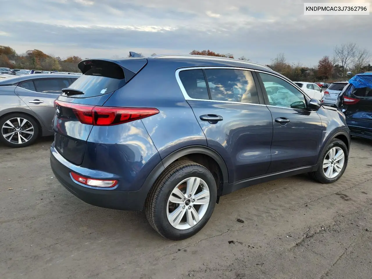 KNDPMCAC3J7362796 2018 Kia Sportage Lx