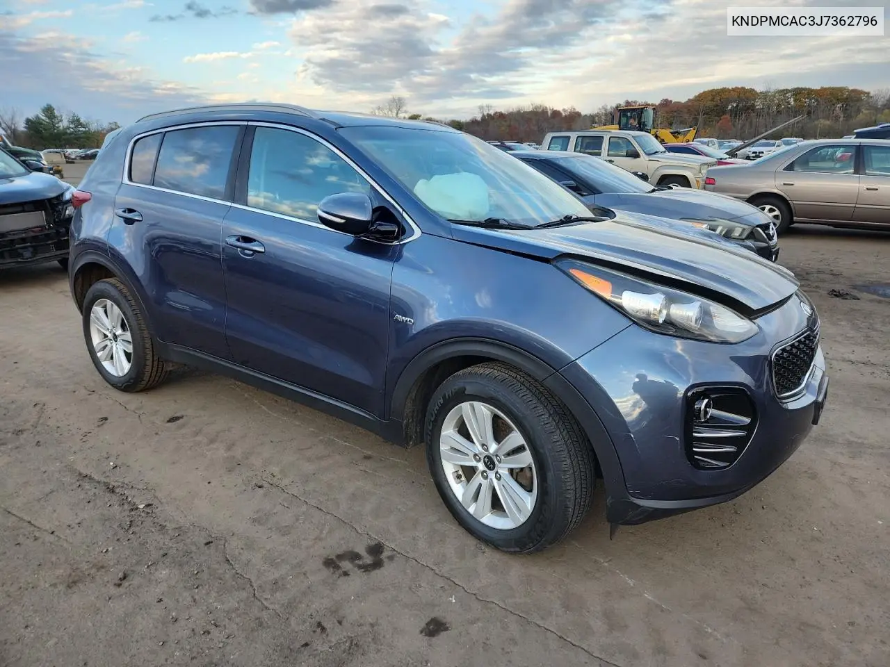 KNDPMCAC3J7362796 2018 Kia Sportage Lx