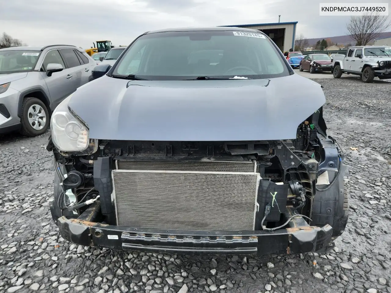 KNDPMCAC3J7449520 2018 Kia Sportage Lx