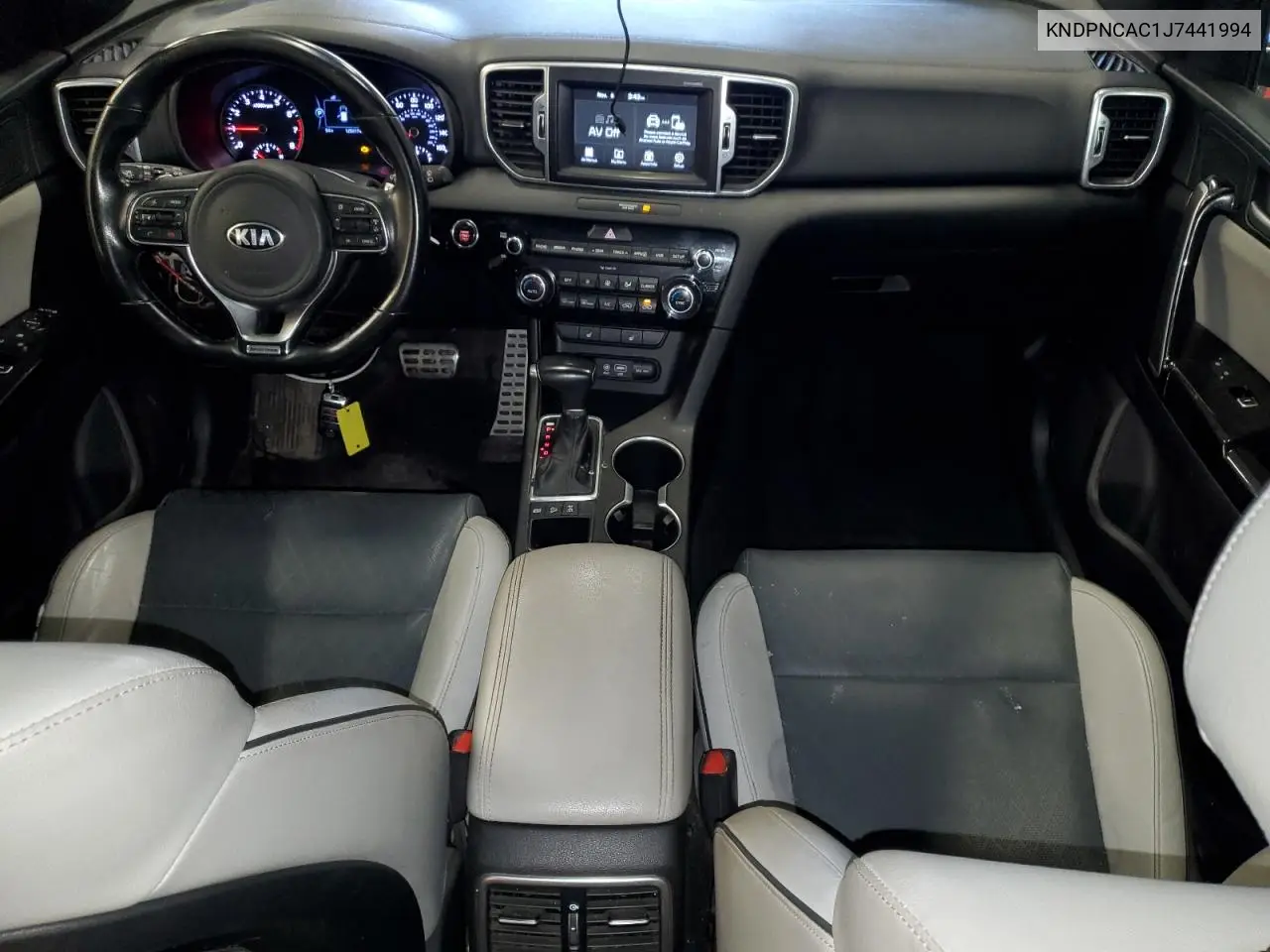 KNDPNCAC1J7441994 2018 Kia Sportage Ex