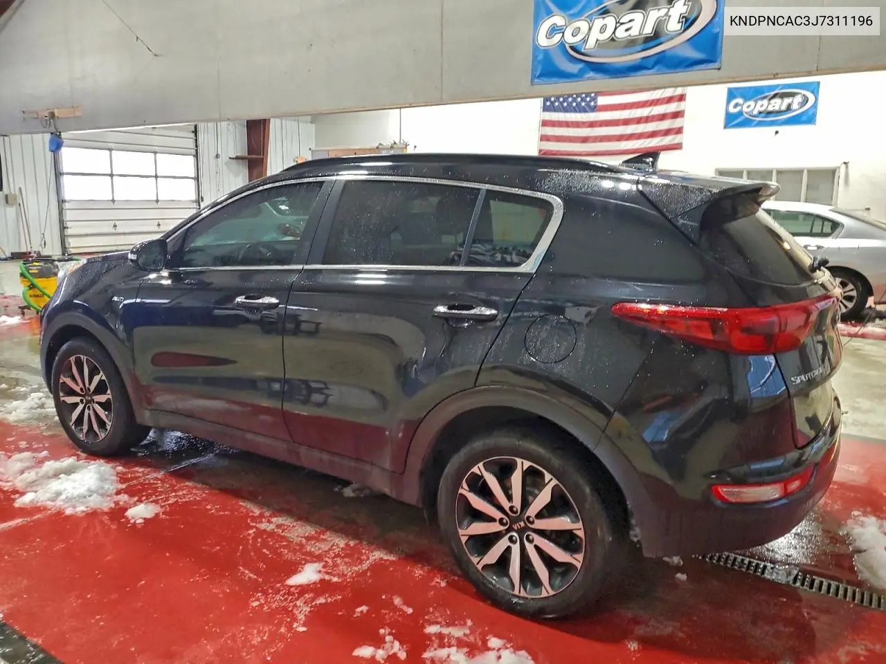 KNDPNCAC3J7311196 2018 Kia Sportage Ex