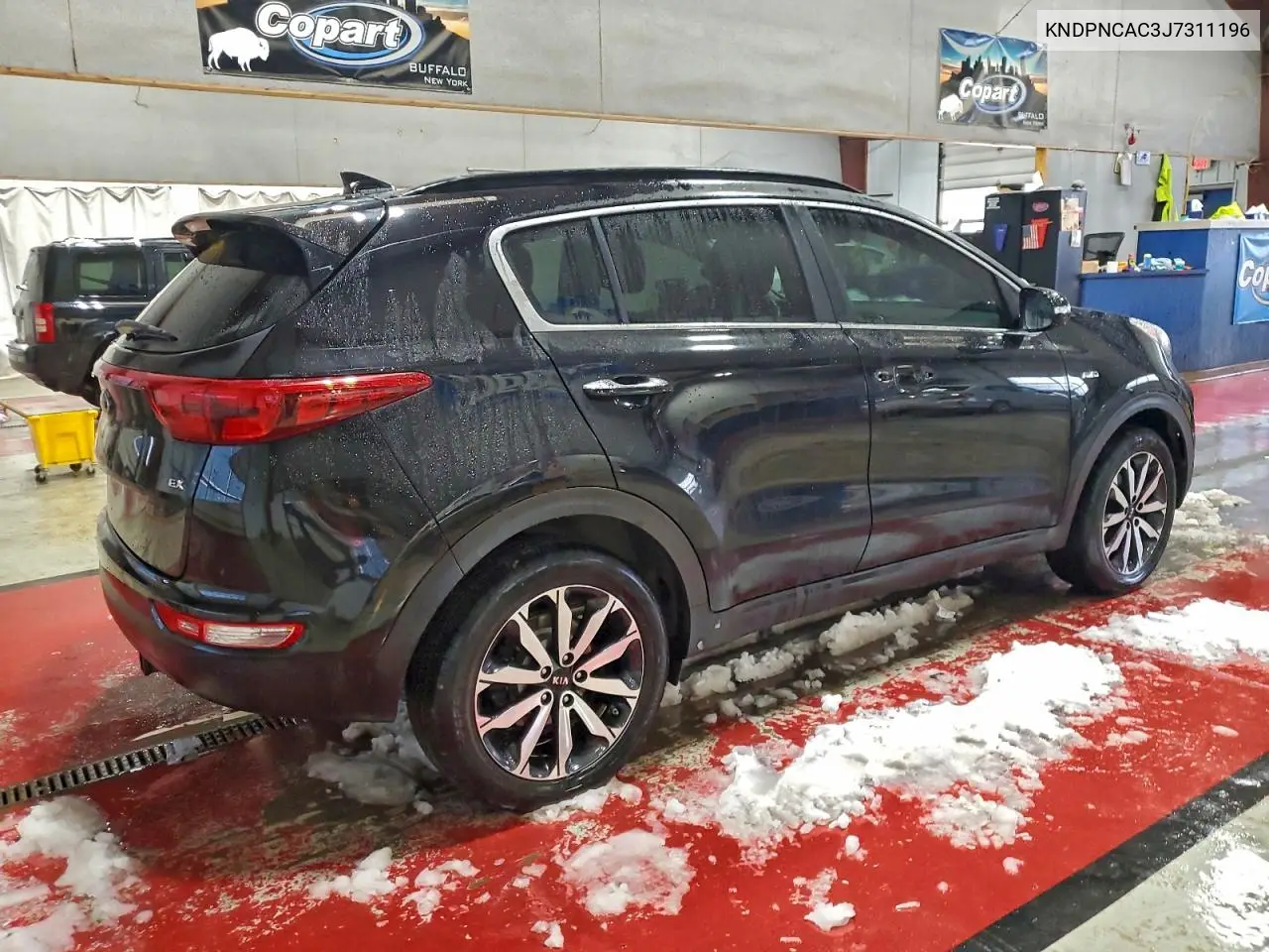 KNDPNCAC3J7311196 2018 Kia Sportage Ex