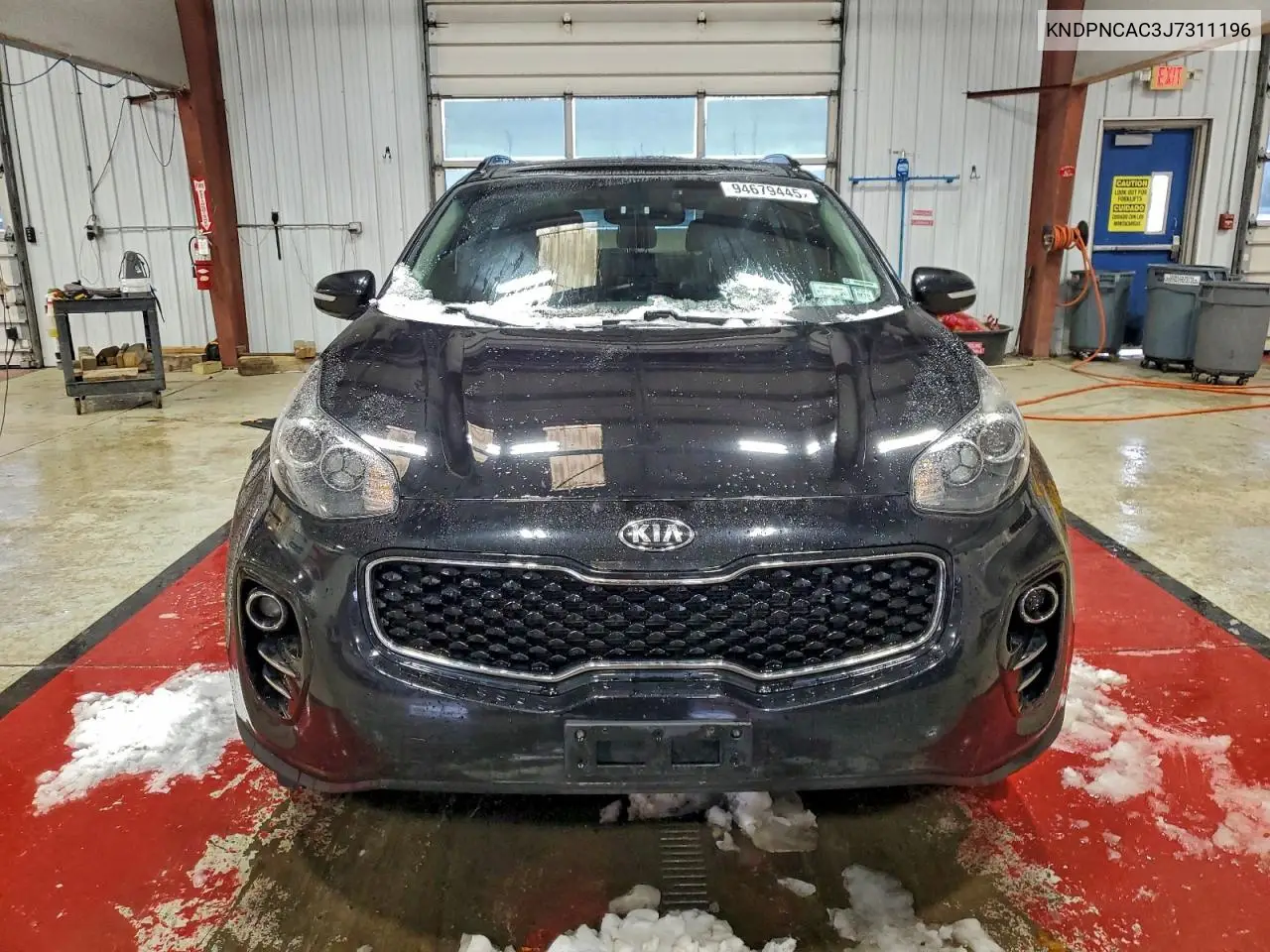 KNDPNCAC3J7311196 2018 Kia Sportage Ex