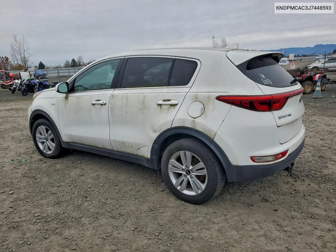 KNDPMCAC3J7448593 2018 Kia Sportage Lx