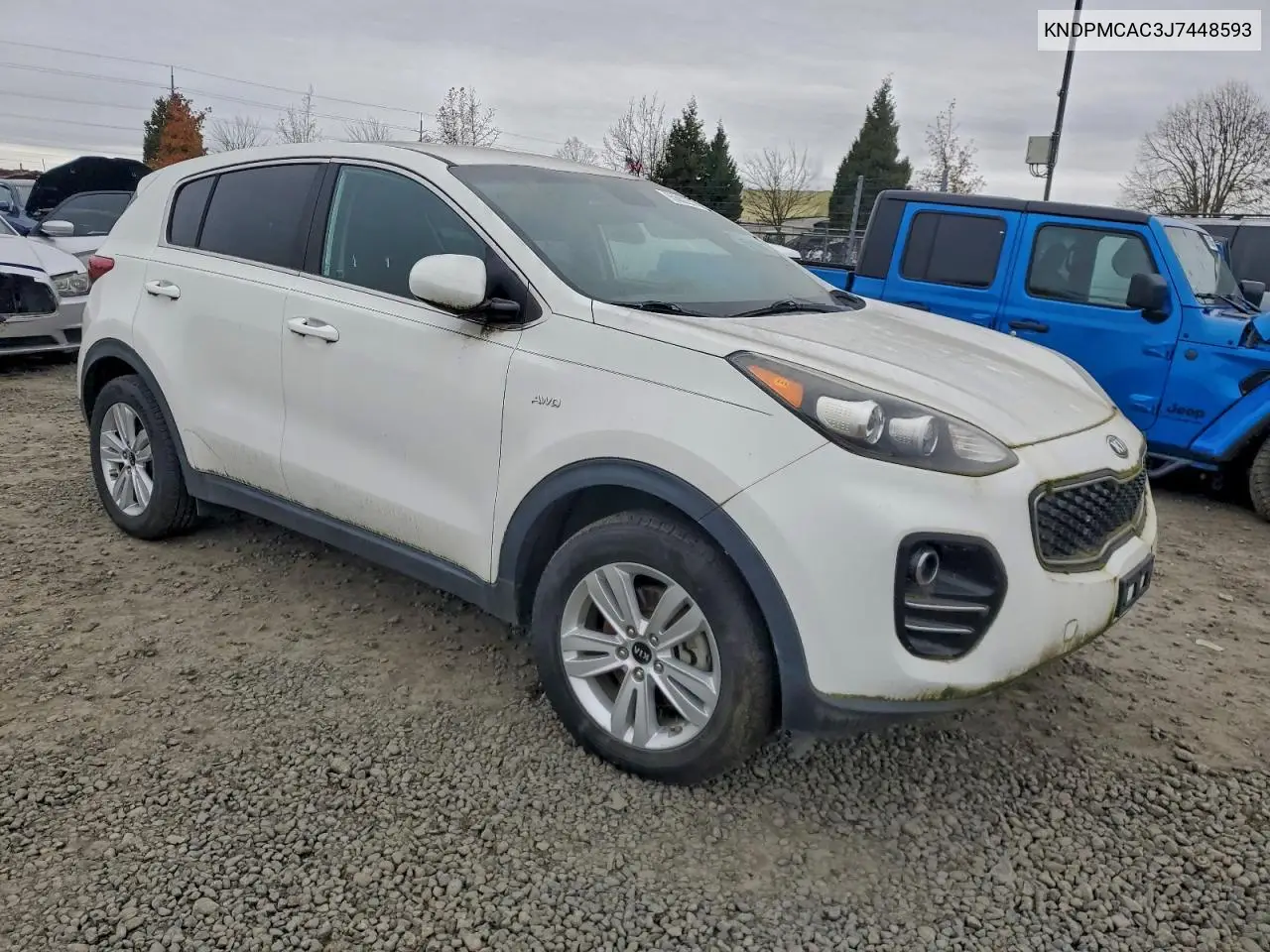 KNDPMCAC3J7448593 2018 Kia Sportage Lx