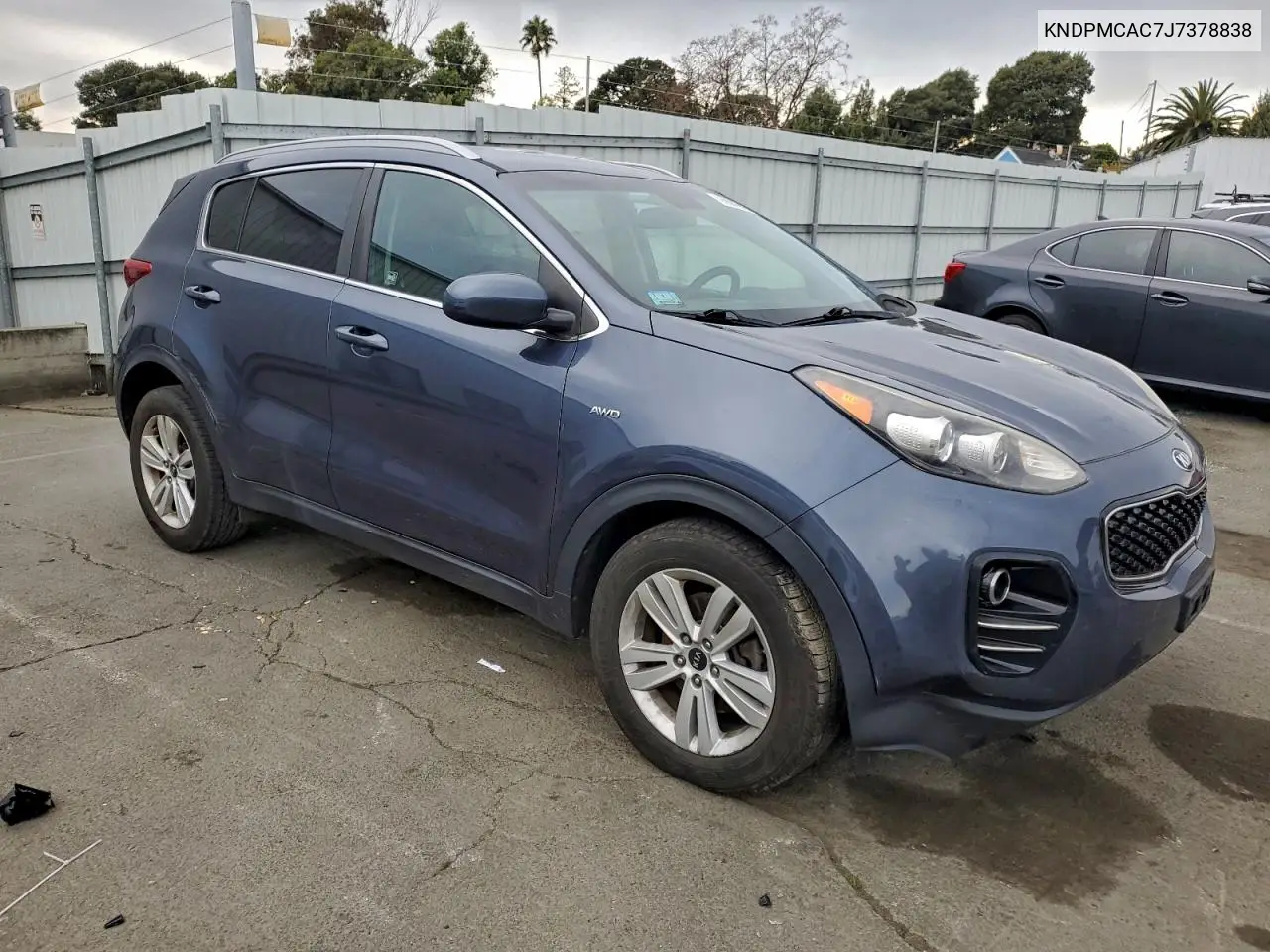KNDPMCAC7J7378838 2018 Kia Sportage Lx
