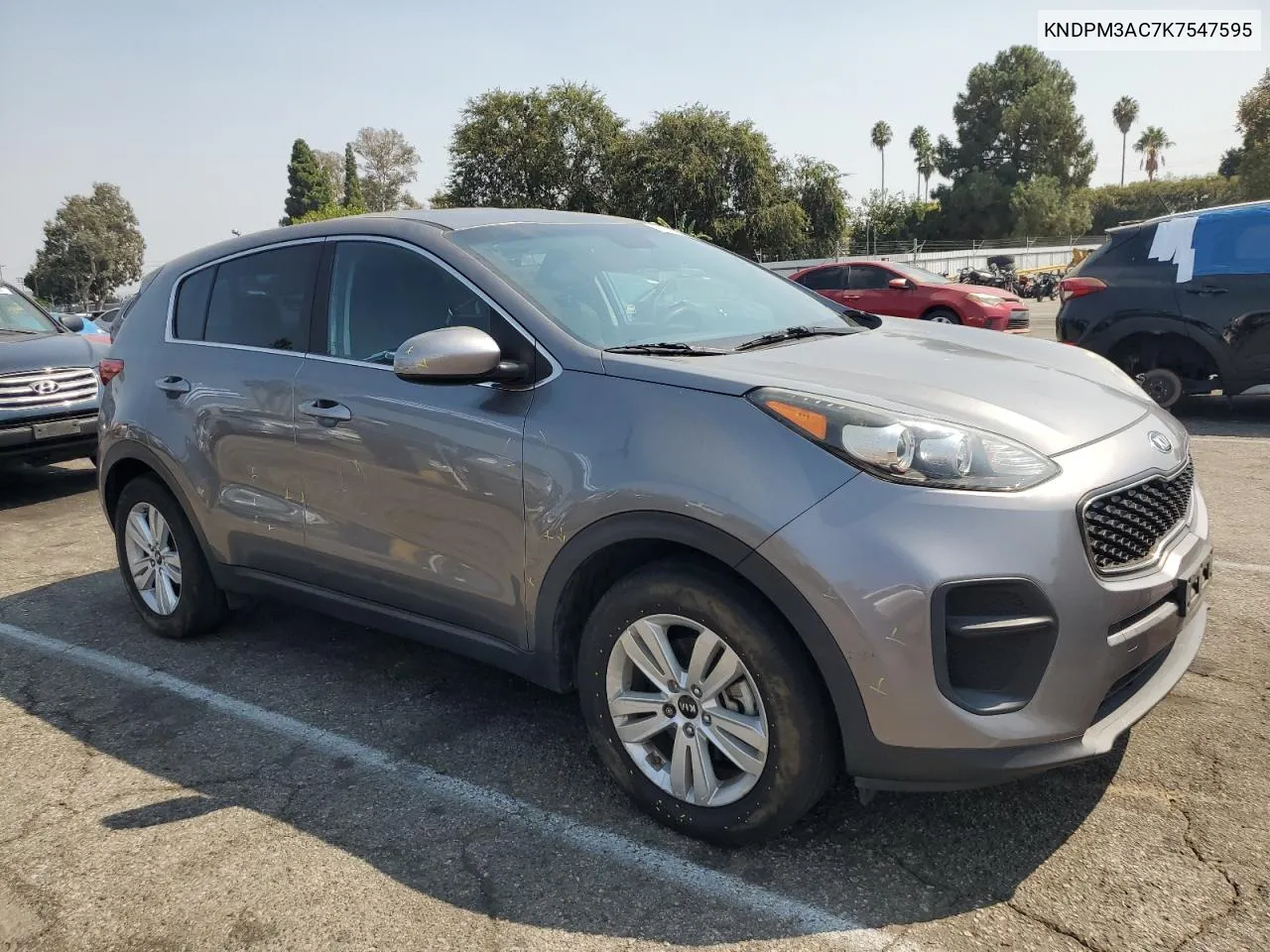 2019 Kia Sportage Lx VIN: KNDPM3AC7K7547595 Lot: 71631024