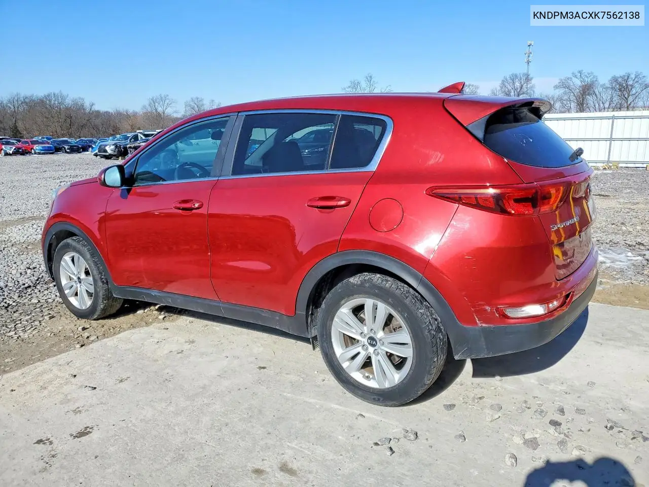 KNDPM3ACXK7562138 2019 Kia Sportage Lx