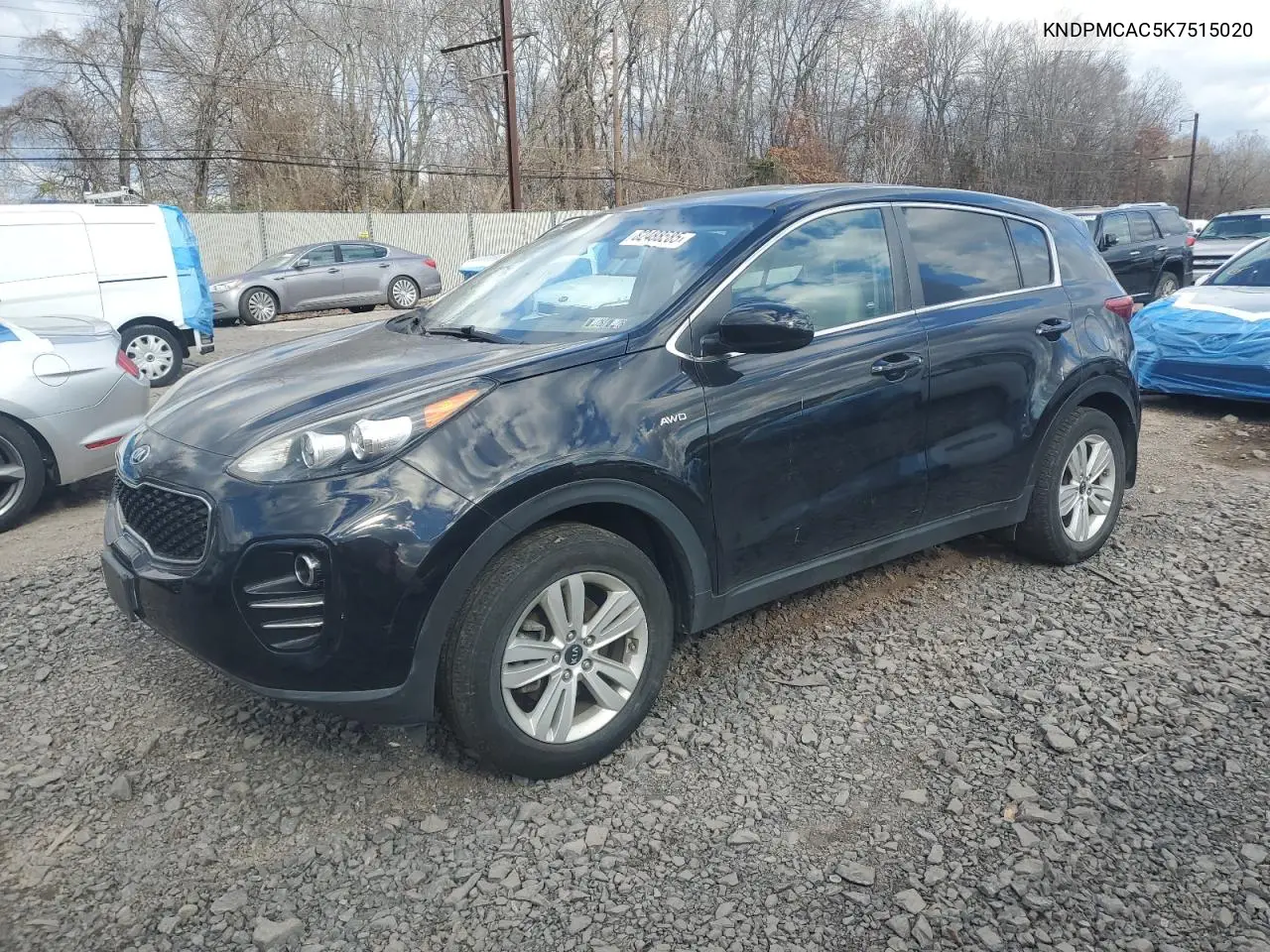 KNDPMCAC5K7515020 2019 Kia Sportage Lx