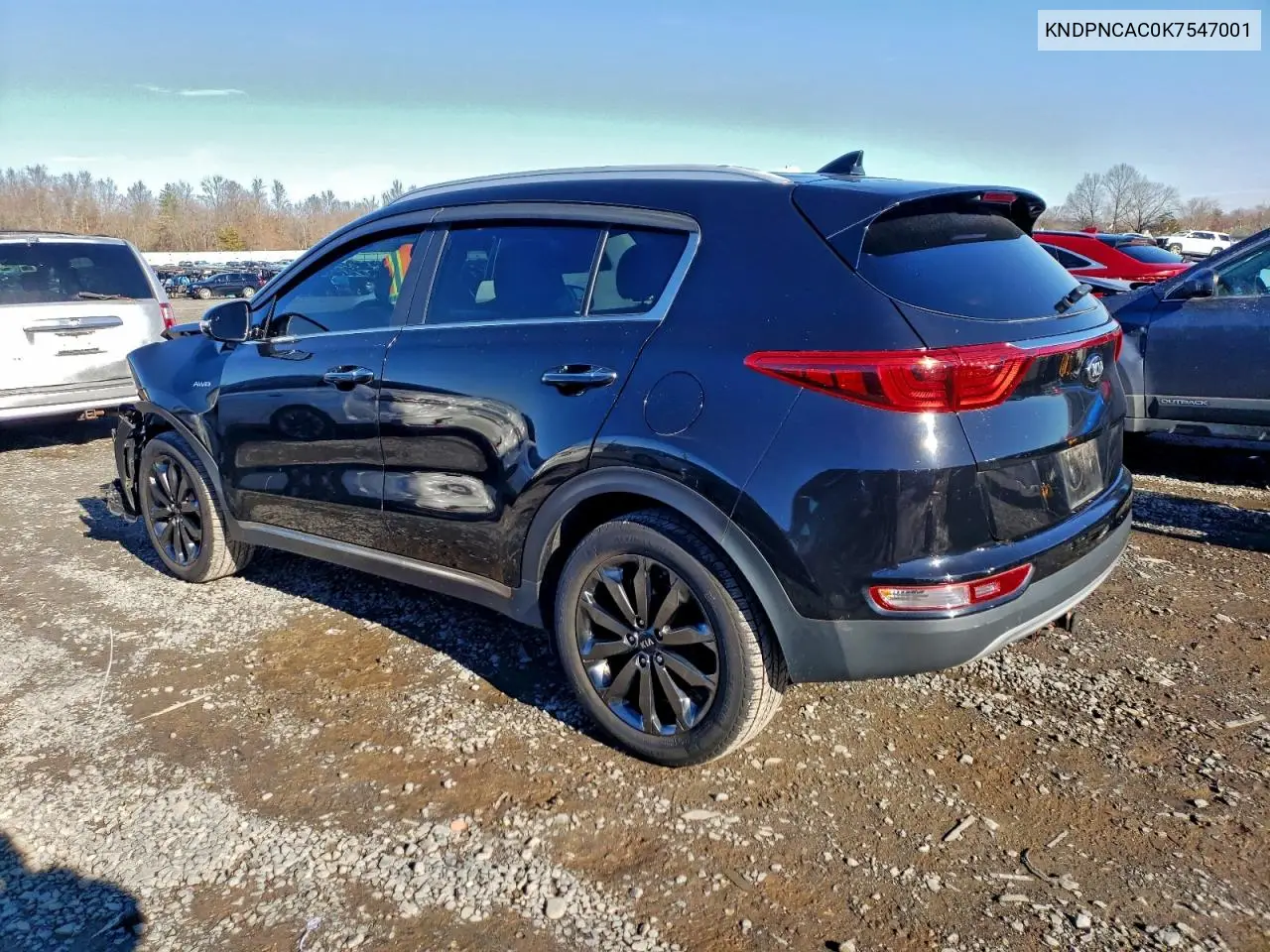 KNDPNCAC0K7547001 2019 Kia Sportage Ex