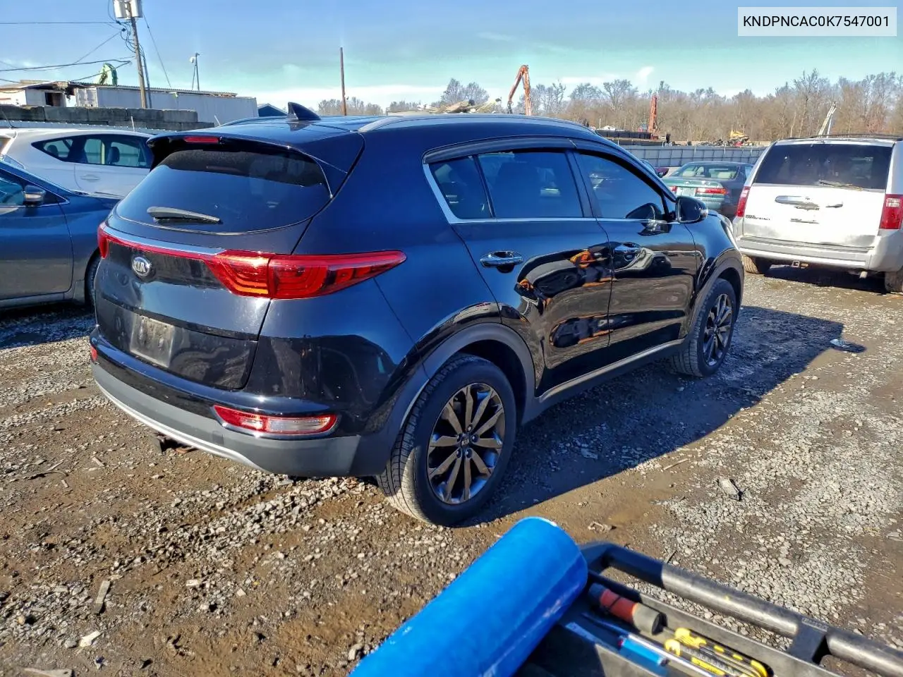 KNDPNCAC0K7547001 2019 Kia Sportage Ex