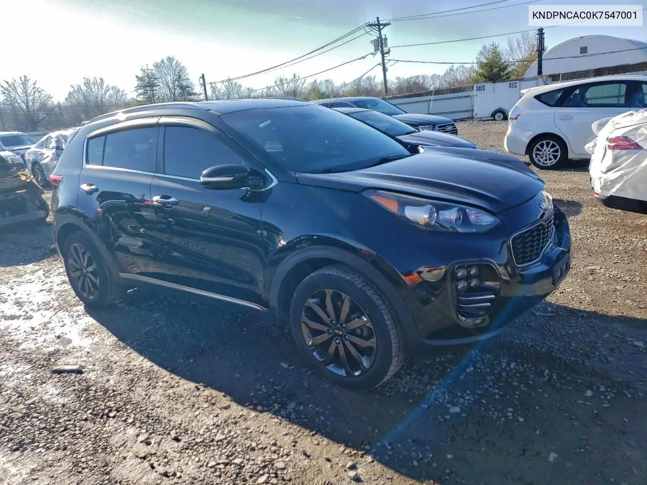 KNDPNCAC0K7547001 2019 Kia Sportage Ex