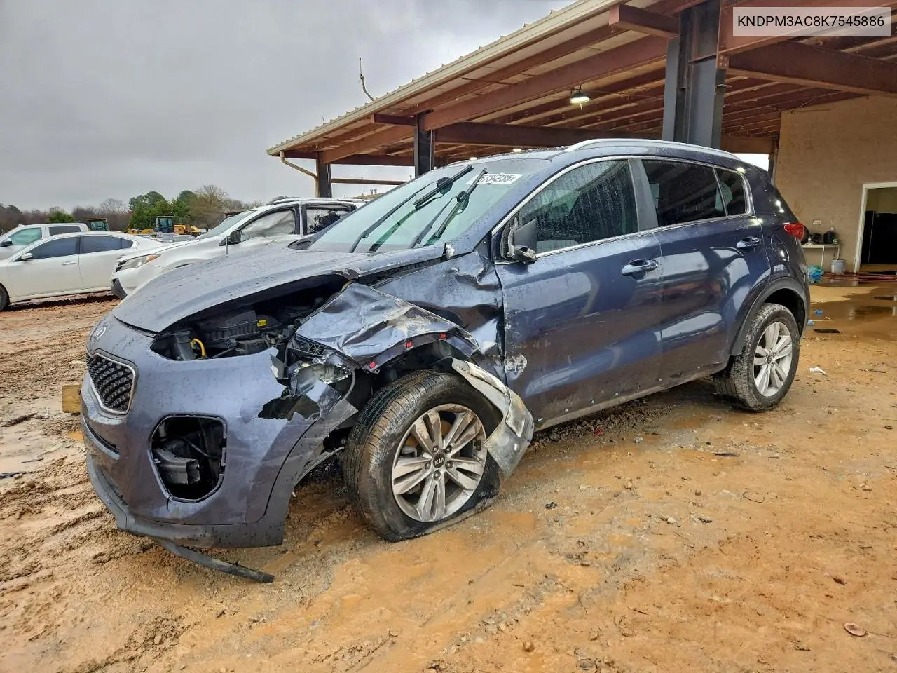 KNDPM3AC8K7545886 2019 Kia Sportage Lx