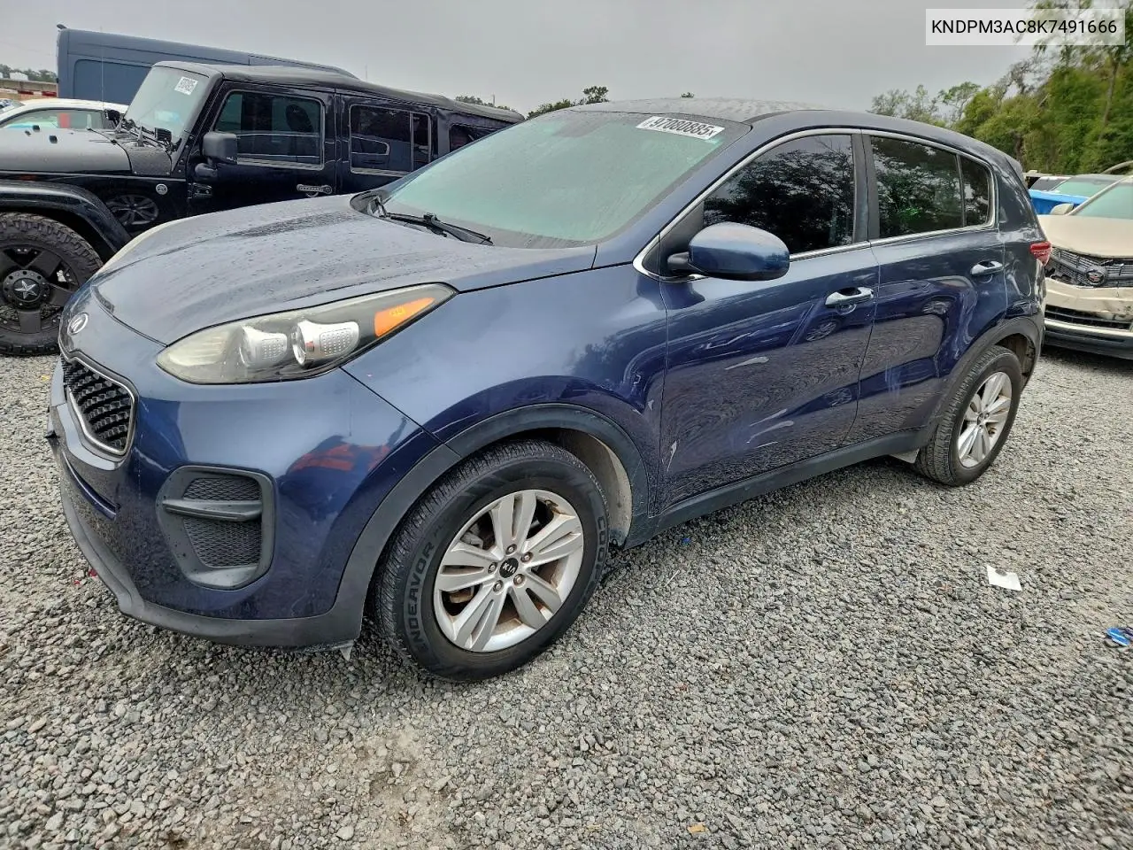 KNDPM3AC8K7491666 2019 Kia Sportage Lx