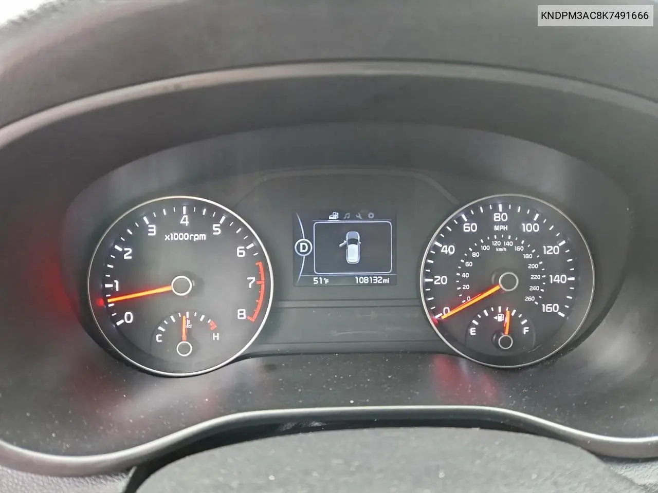 KNDPM3AC8K7491666 2019 Kia Sportage Lx