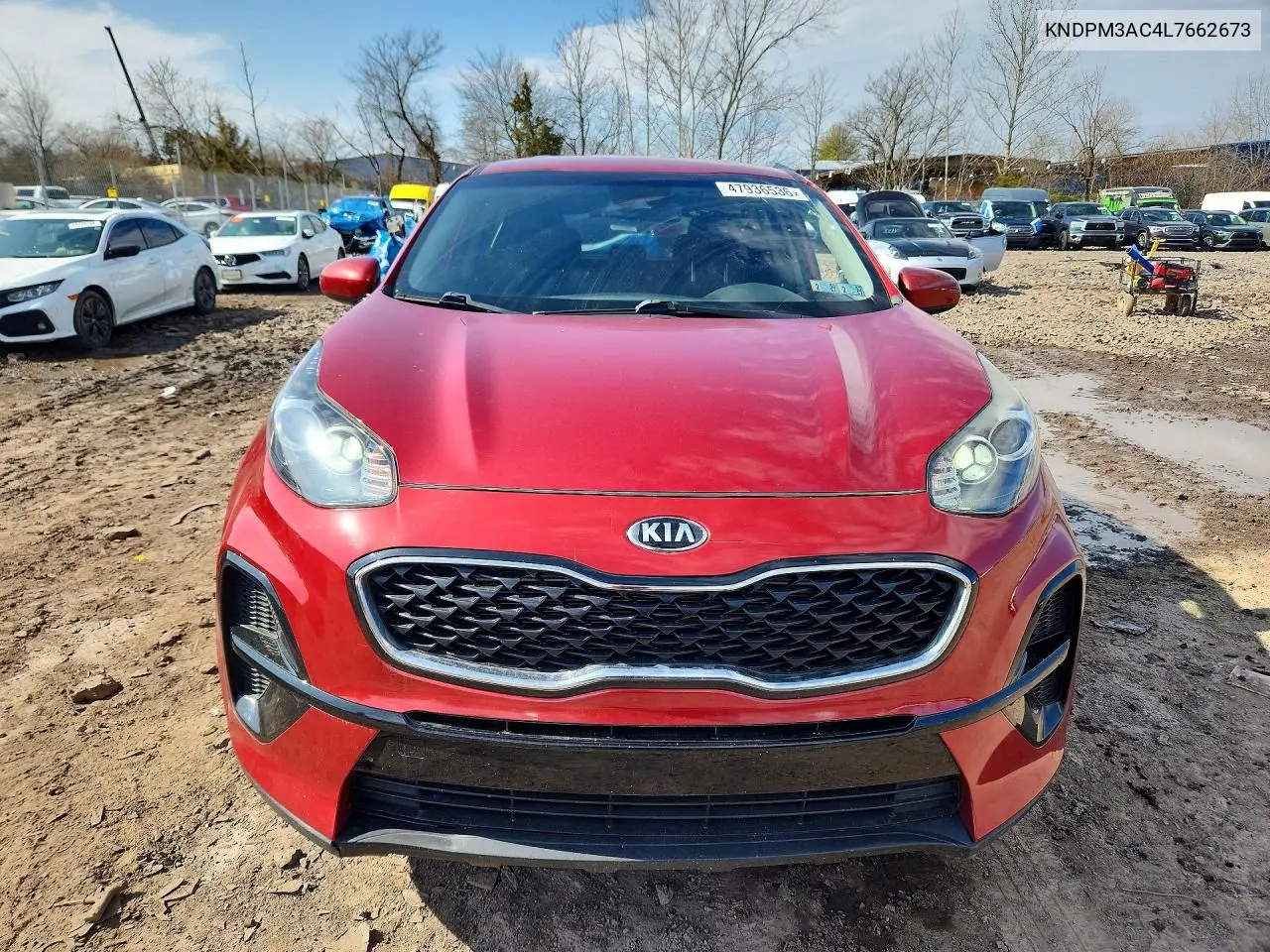 KNDPM3AC4L7662673 2020 Kia Sportage Lx