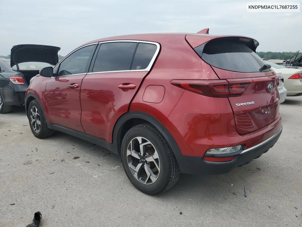 2020 Kia Sportage Lx VIN: KNDPM3AC1L7687255 Lot: 68101774